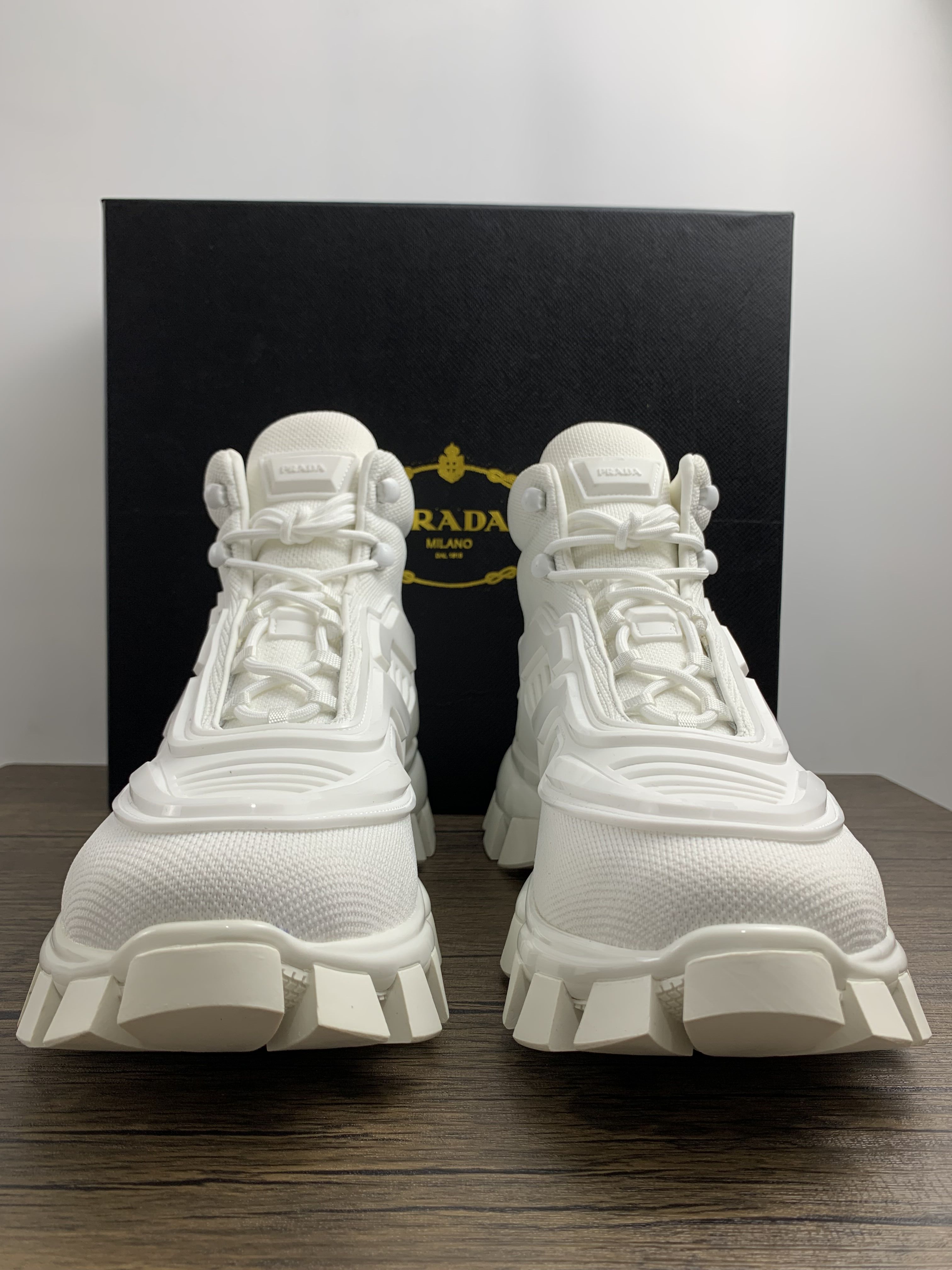 Men Women P*rada Top Sneaker