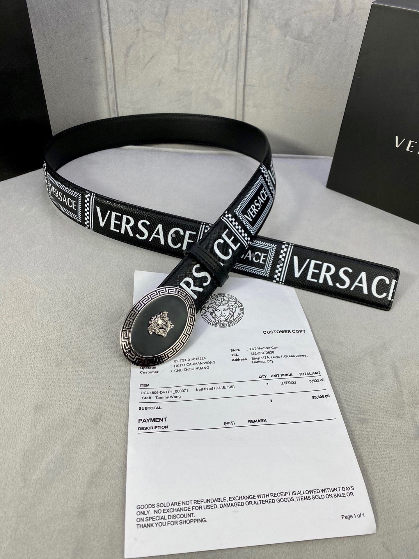 V*ersace Belts Top Quality 40MM