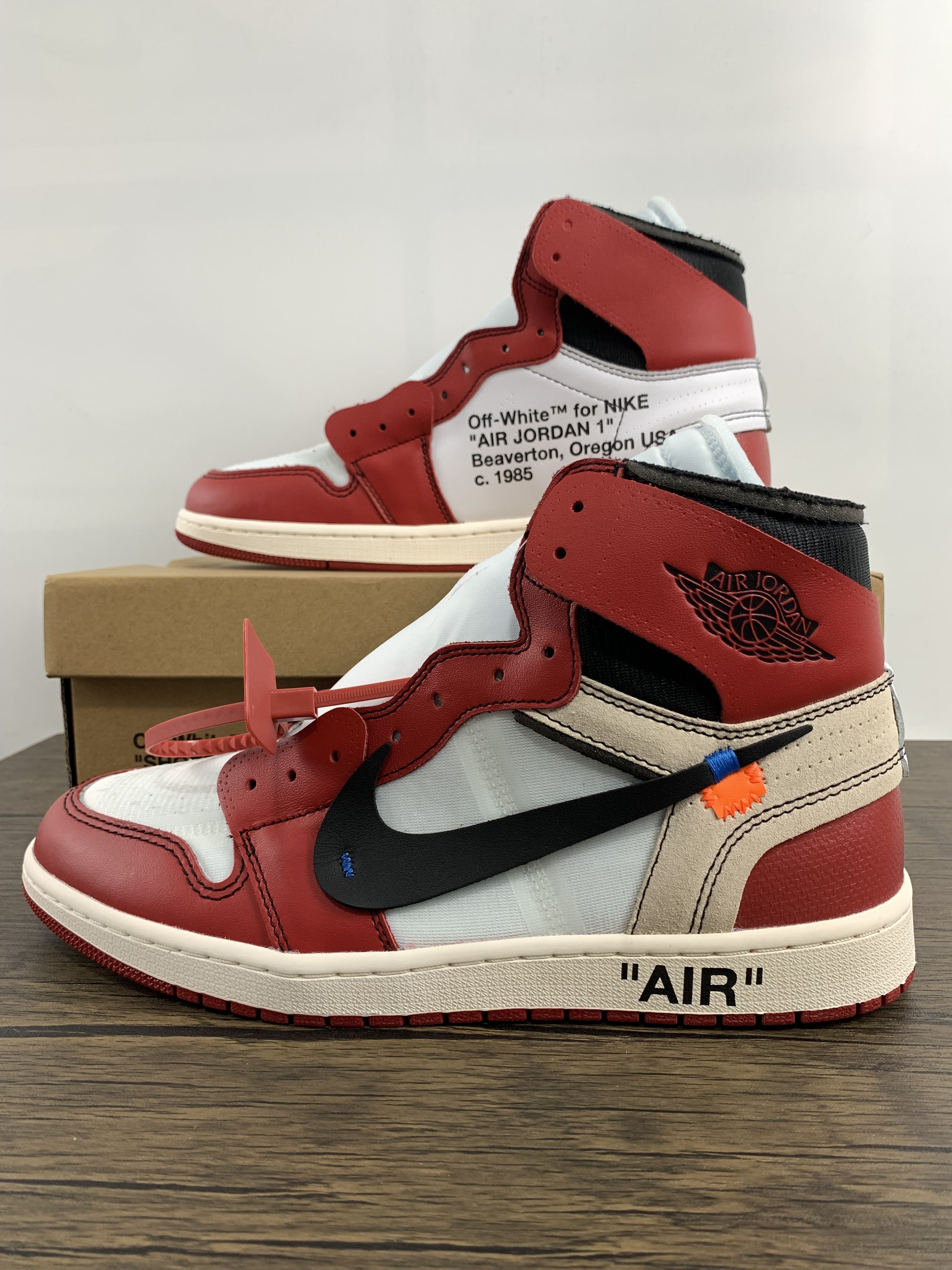 OFF WHITE x Air Jordan 1 aj1 ow High