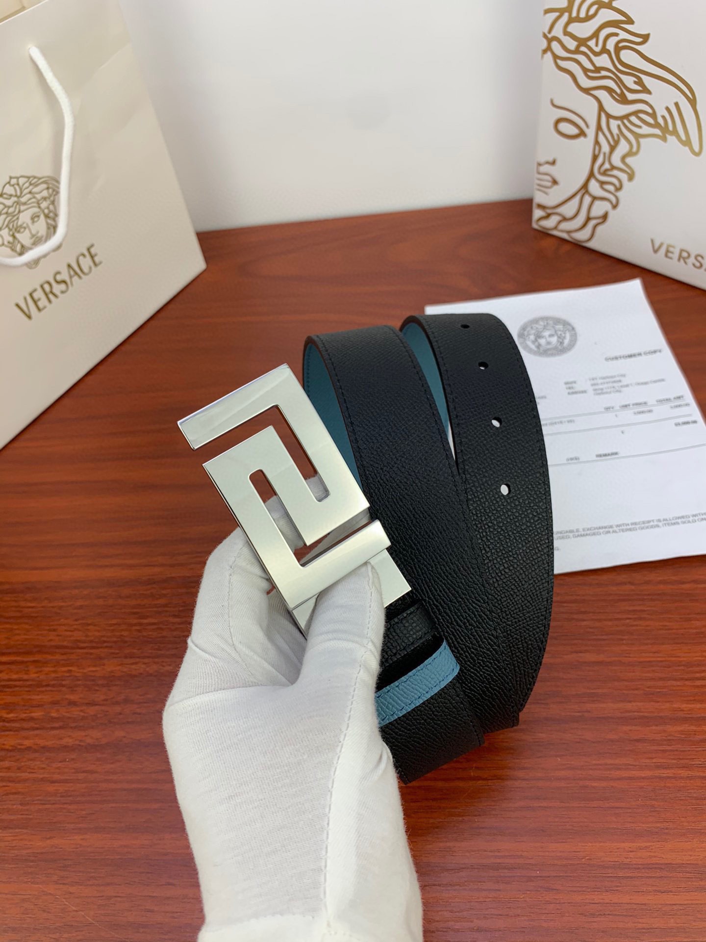 V*ersace Belts Top Quality 35MM