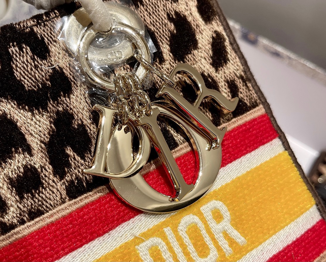 D*ior Lady D-Lite handbag Top Quality 24*11*20cm