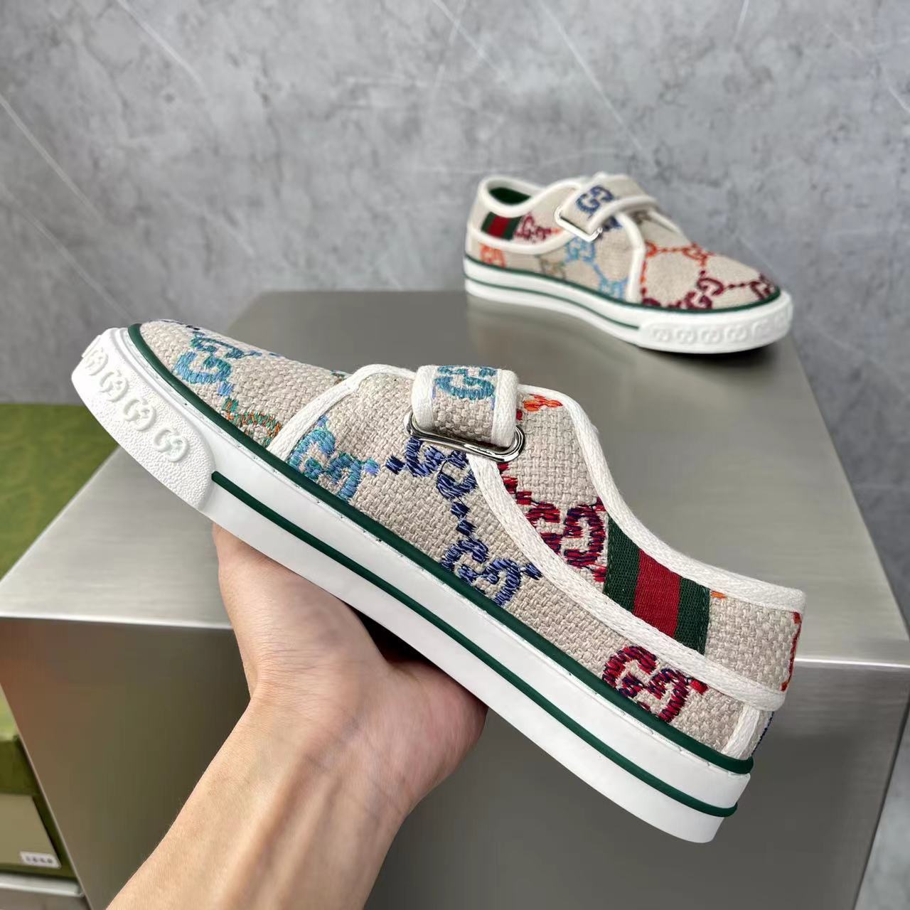 Men Women G*ucci Top Sneaker