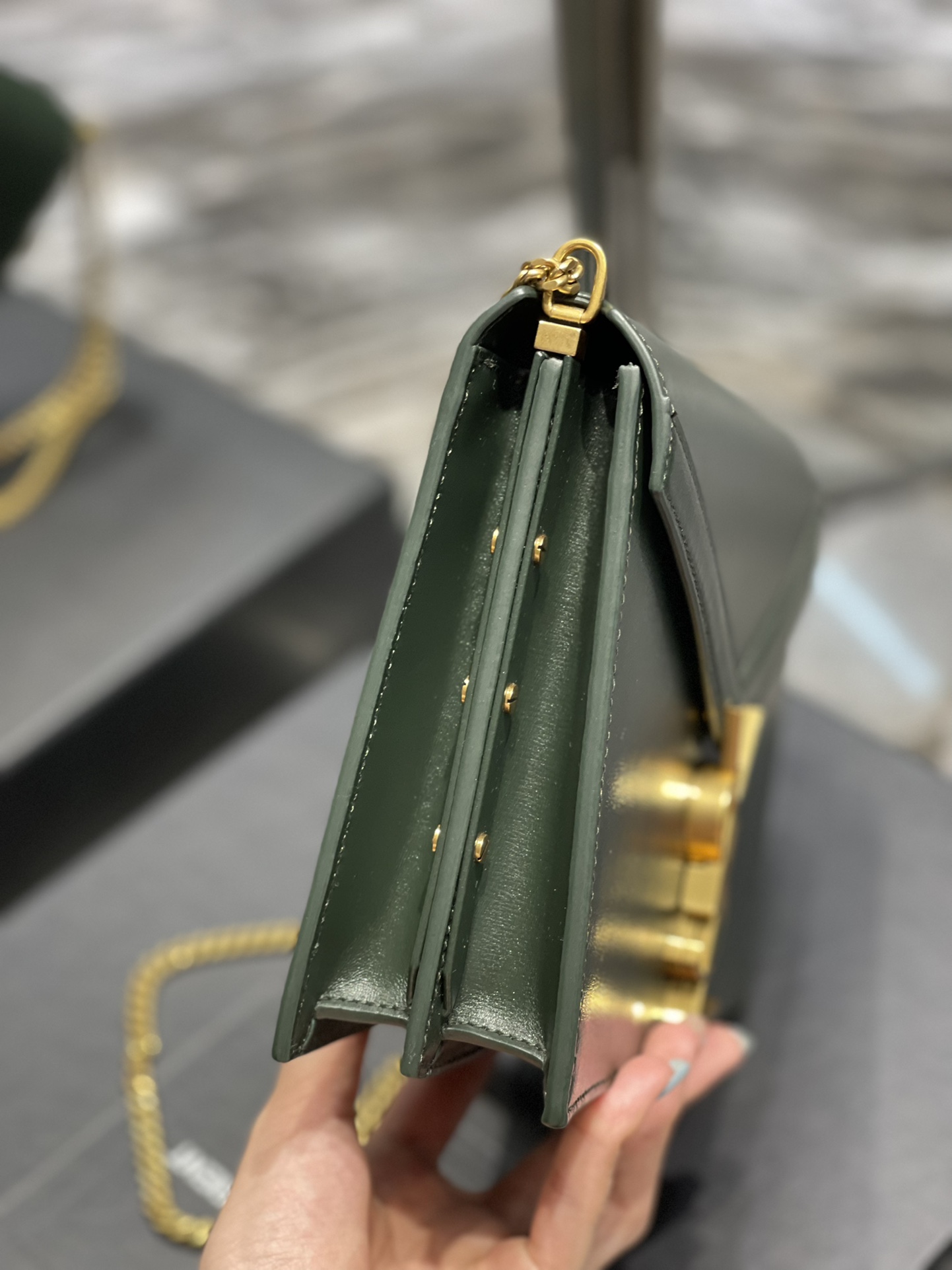 Y*SL Top Bag 22*16.5*5.5cm