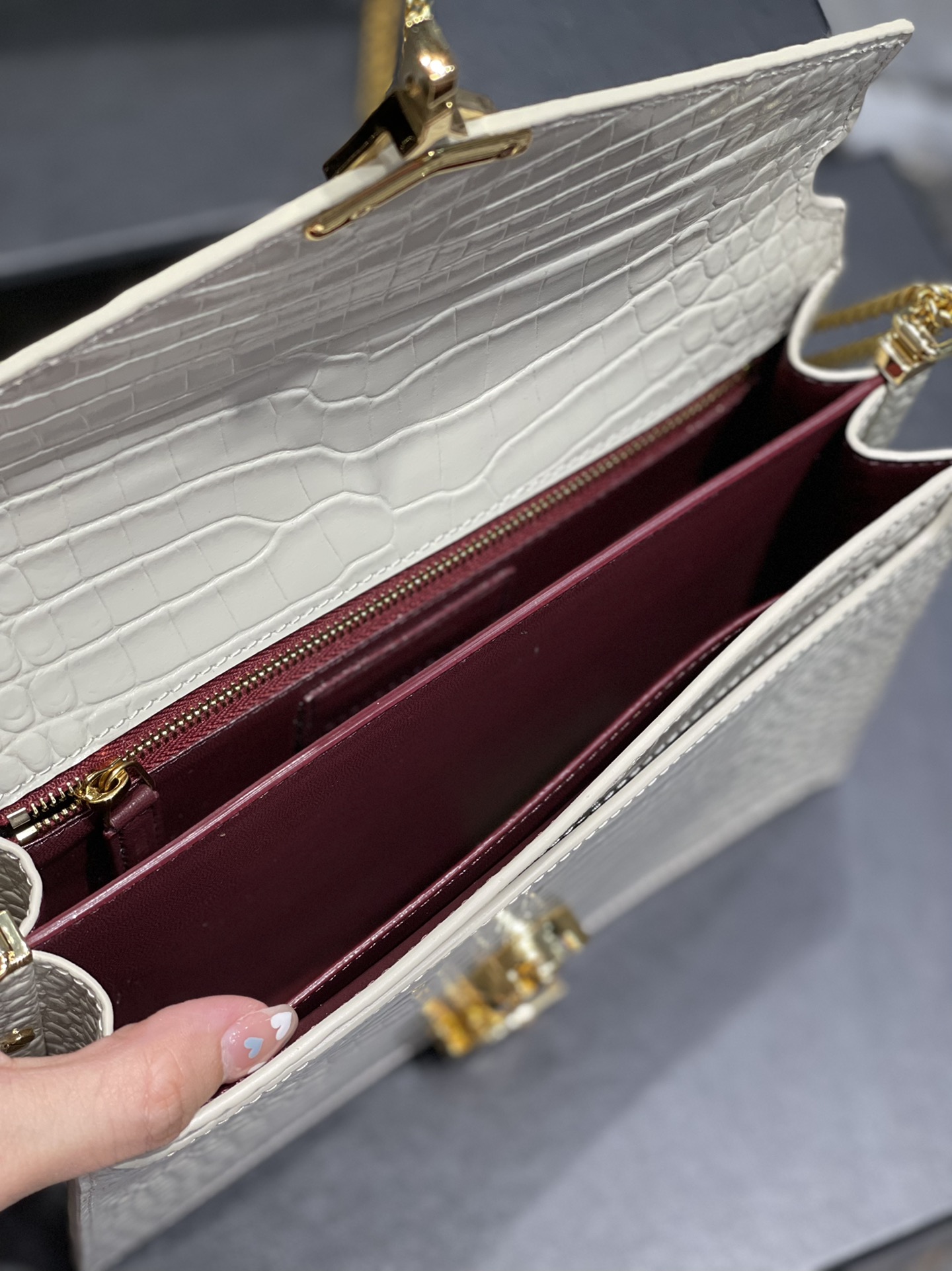 Y*SL Top Bag 22*16.5*5.5cm