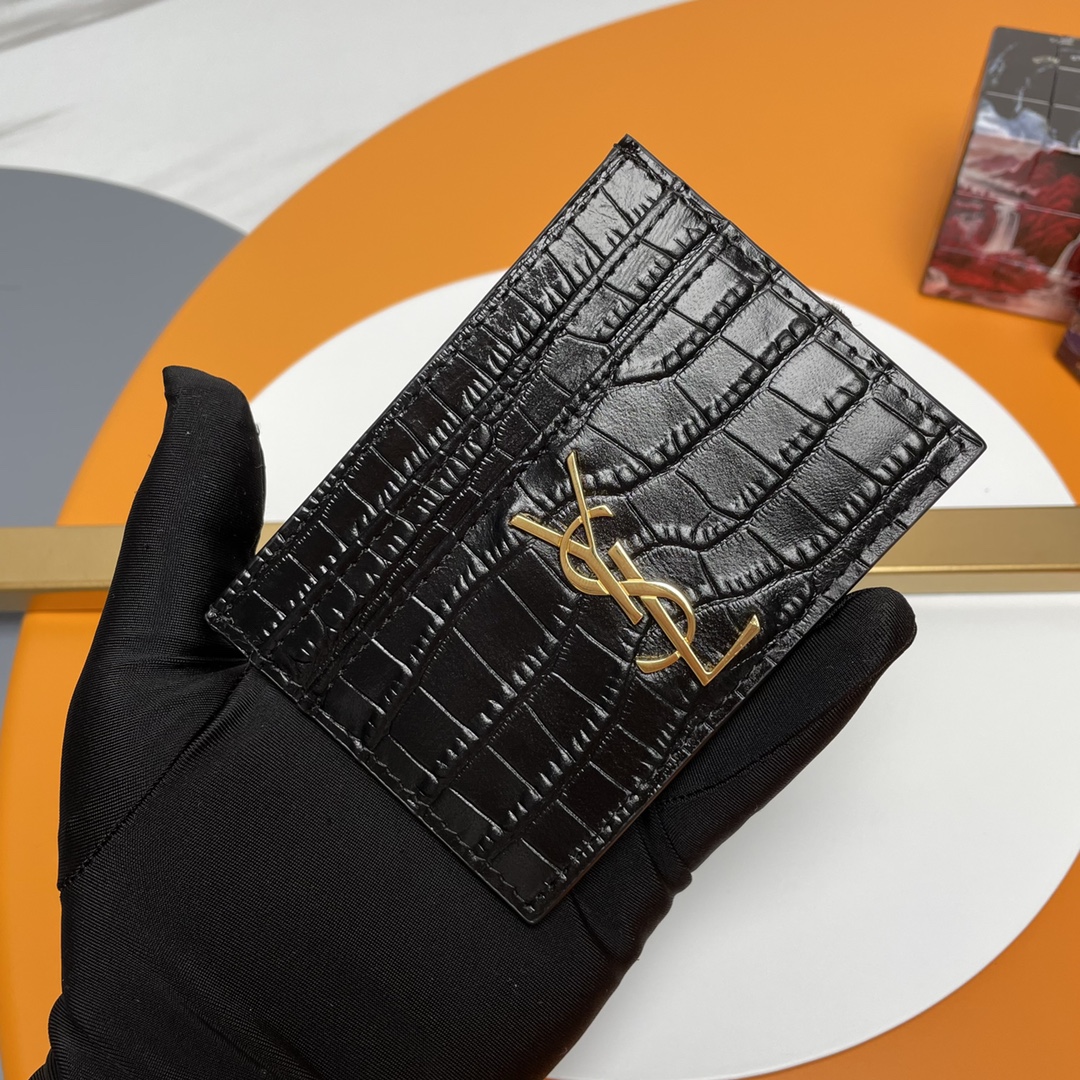 Y*SL Bag Top Quality 10*7.5*0.5CM