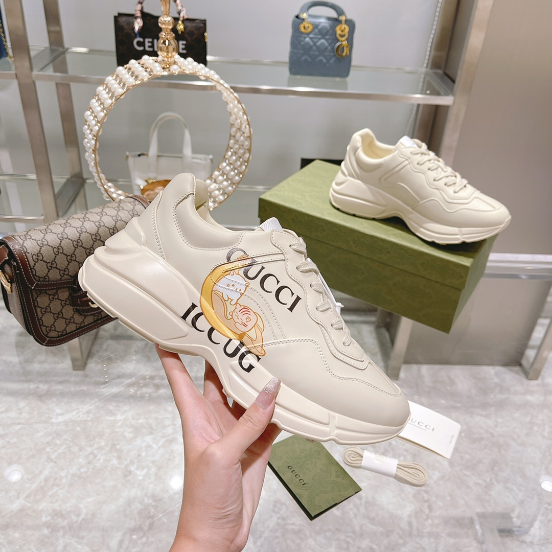 Men Women G*ucci Top Sneaker