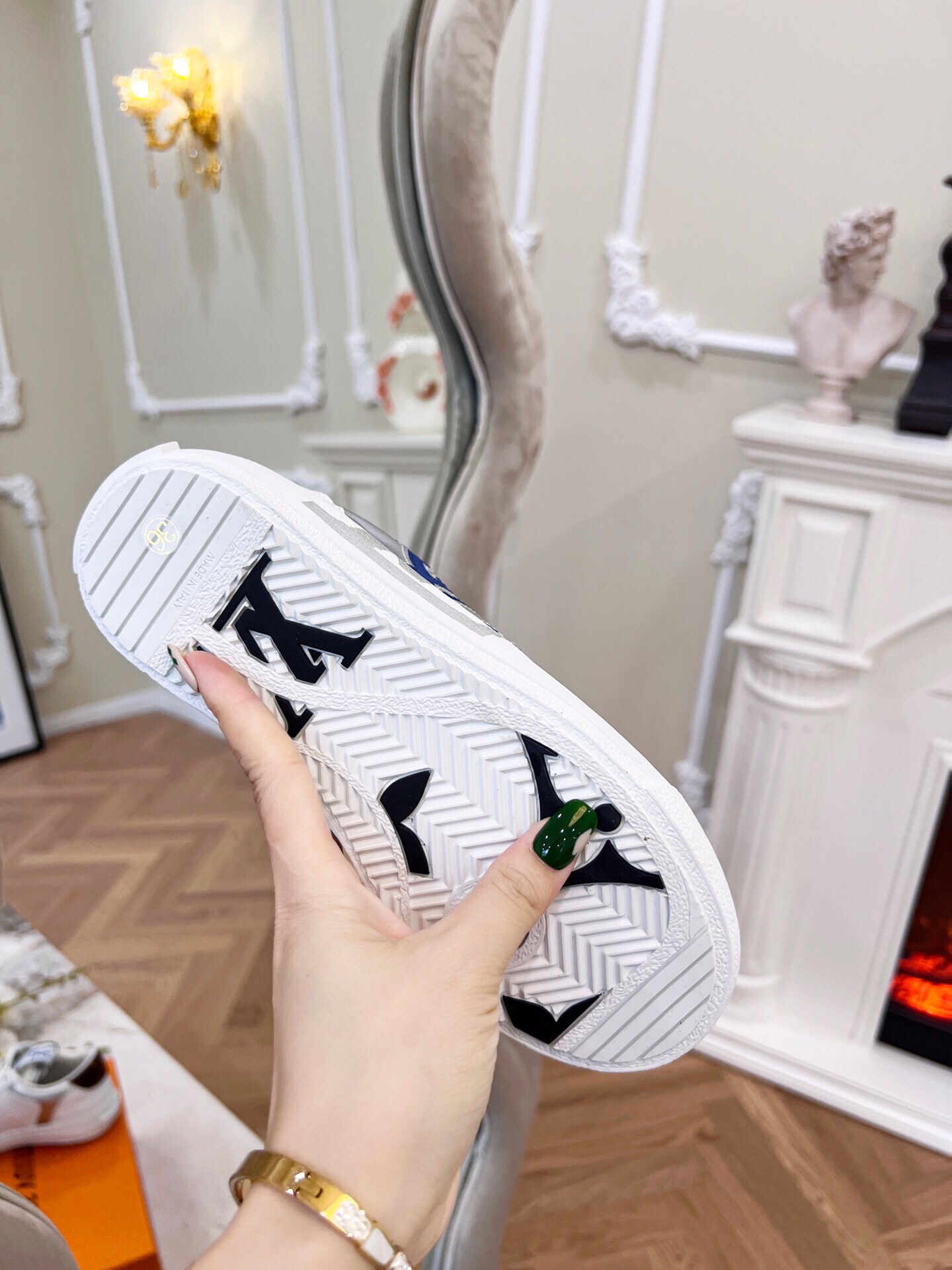 Men Women L*ouis V*uitton Top Sneaker