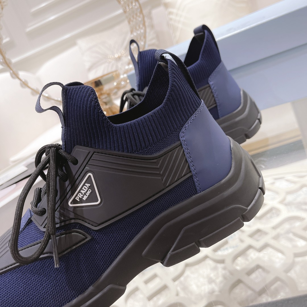 Men Women P*rada Top Sneaker