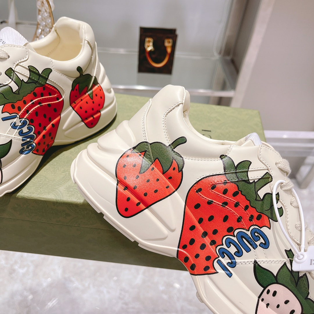 Men Women G*ucci Top Sneaker