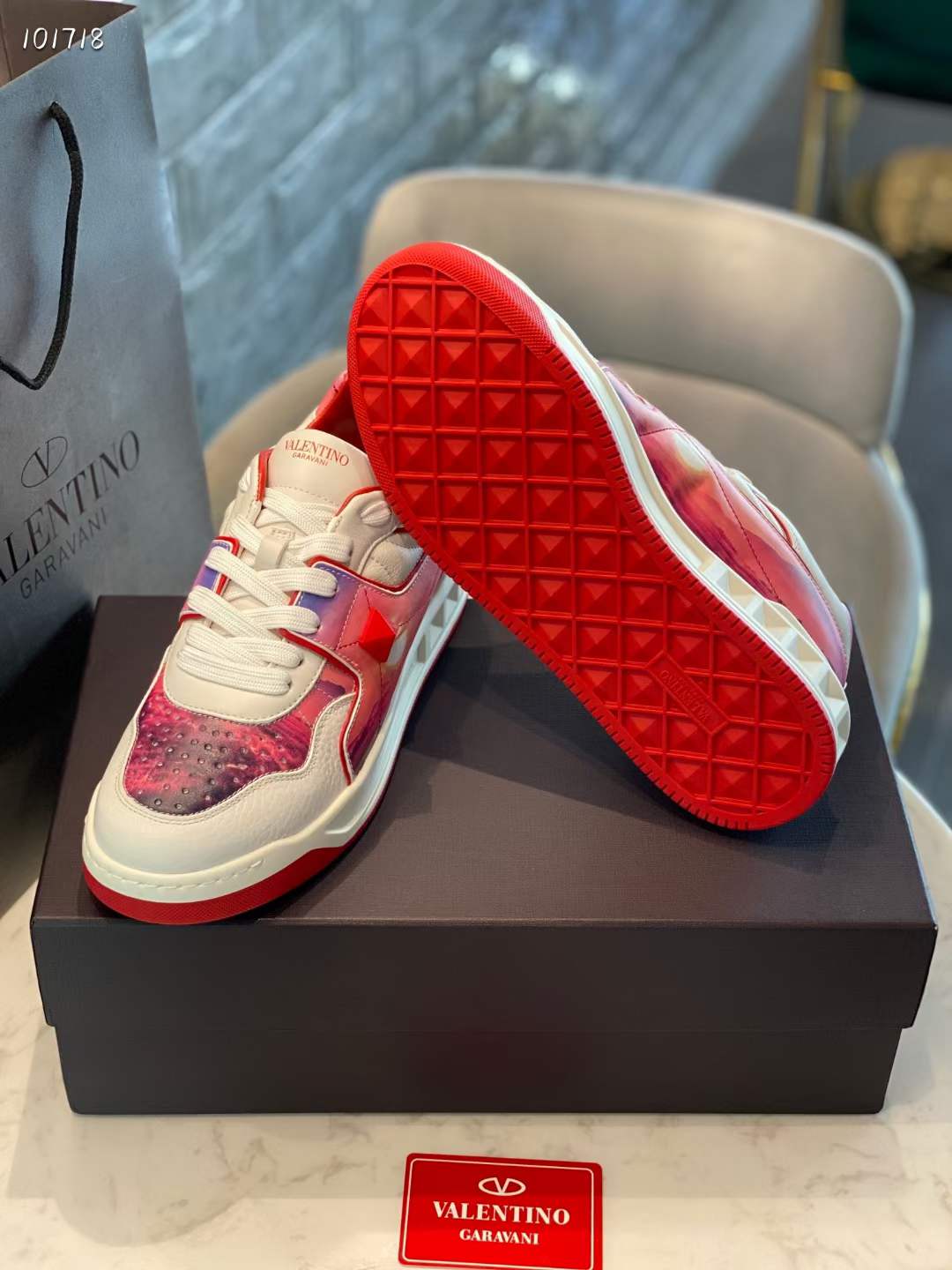 Women Men V*alentino Sneakers Maikesneakers