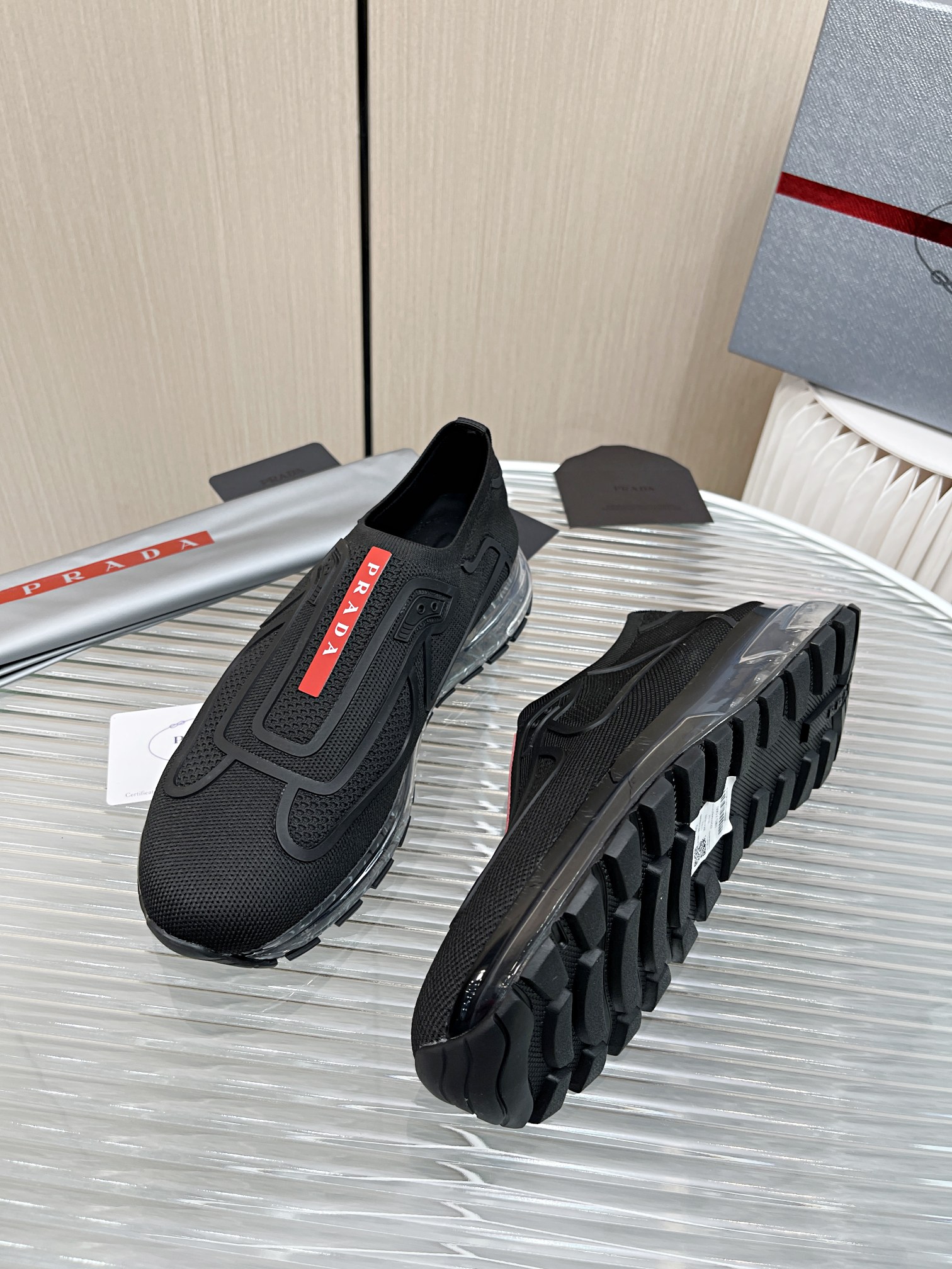 Men P*rada Top Sneaker （ ）