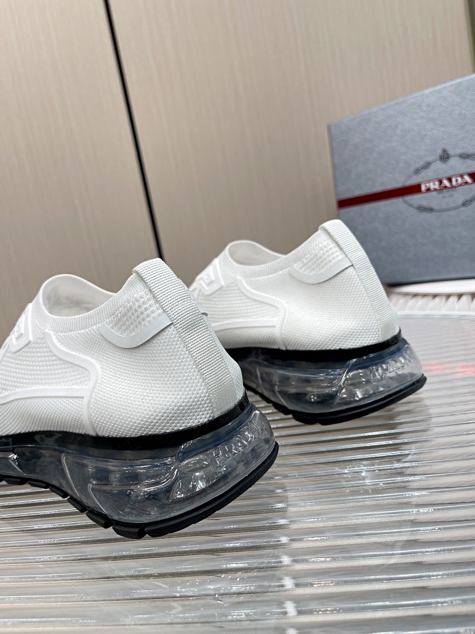 Men P*rada Top Sneaker （ ）