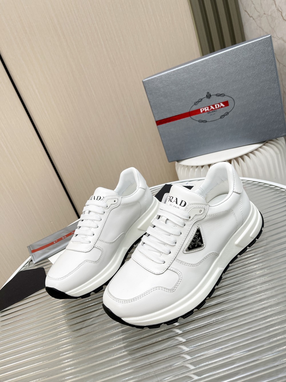 Men P*rada Top Sneaker （ ）