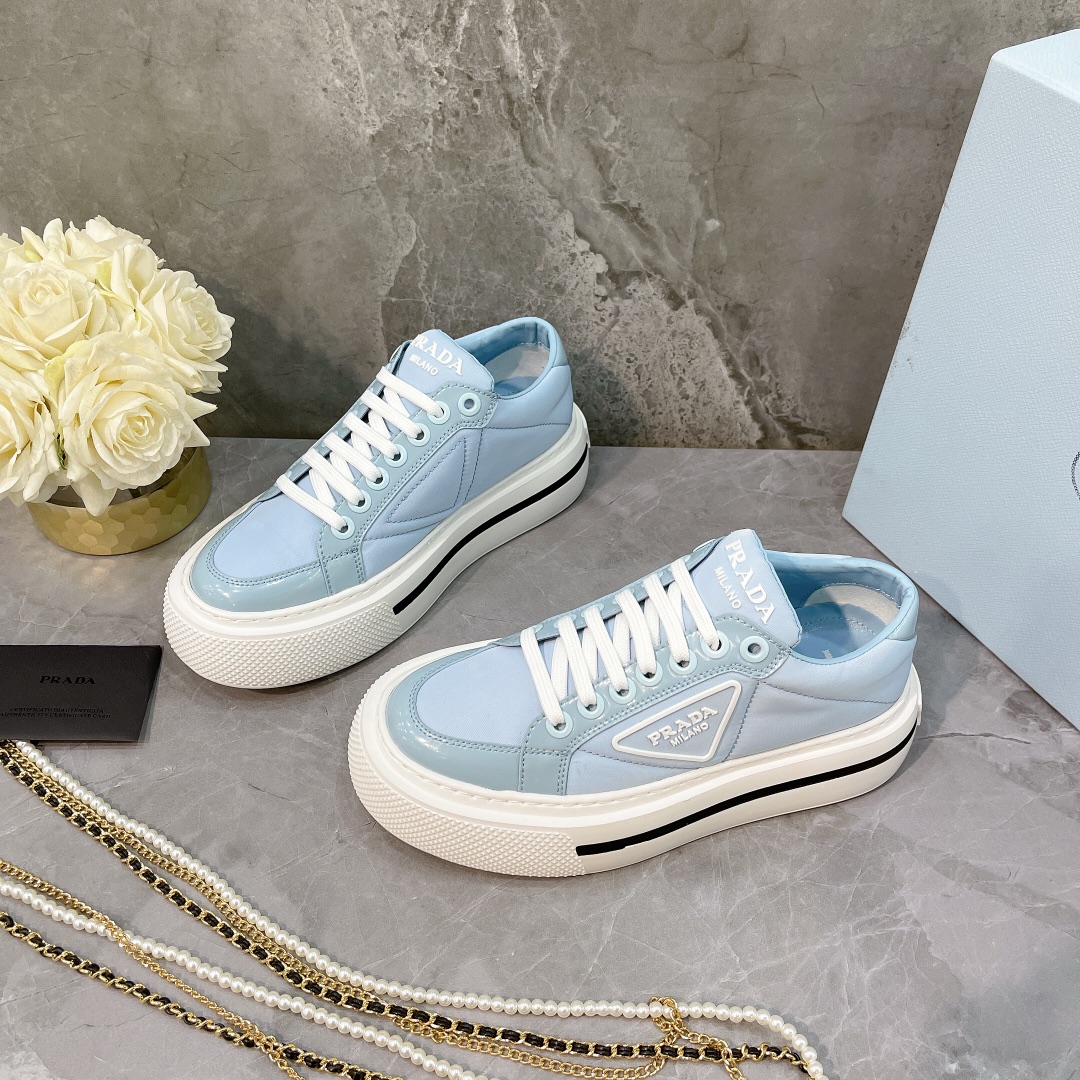 Men Women P*rada Top Sneaker （ ）