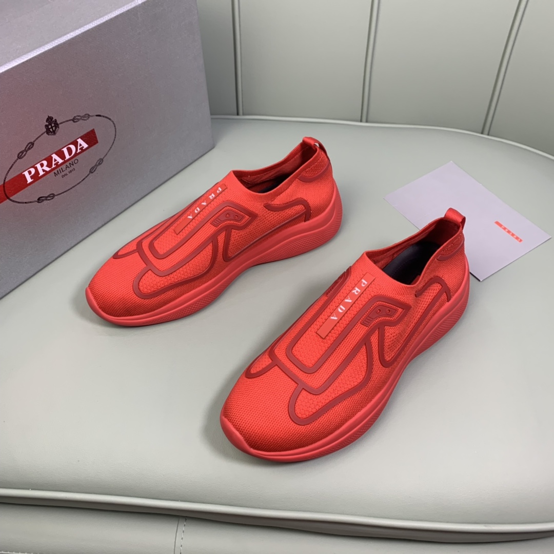 Men P*rada Top Sneaker （ ）