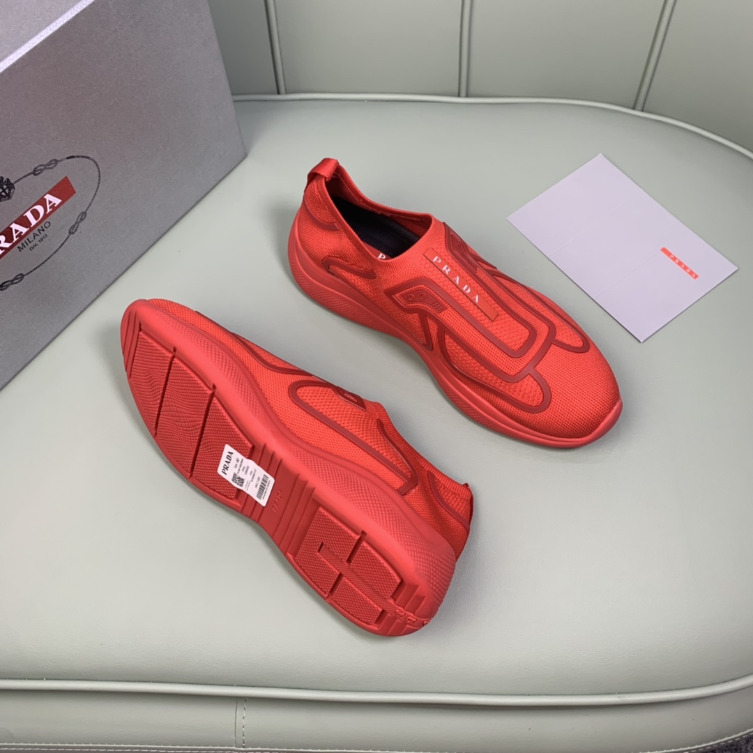 Men P*rada Top Sneaker （ ）