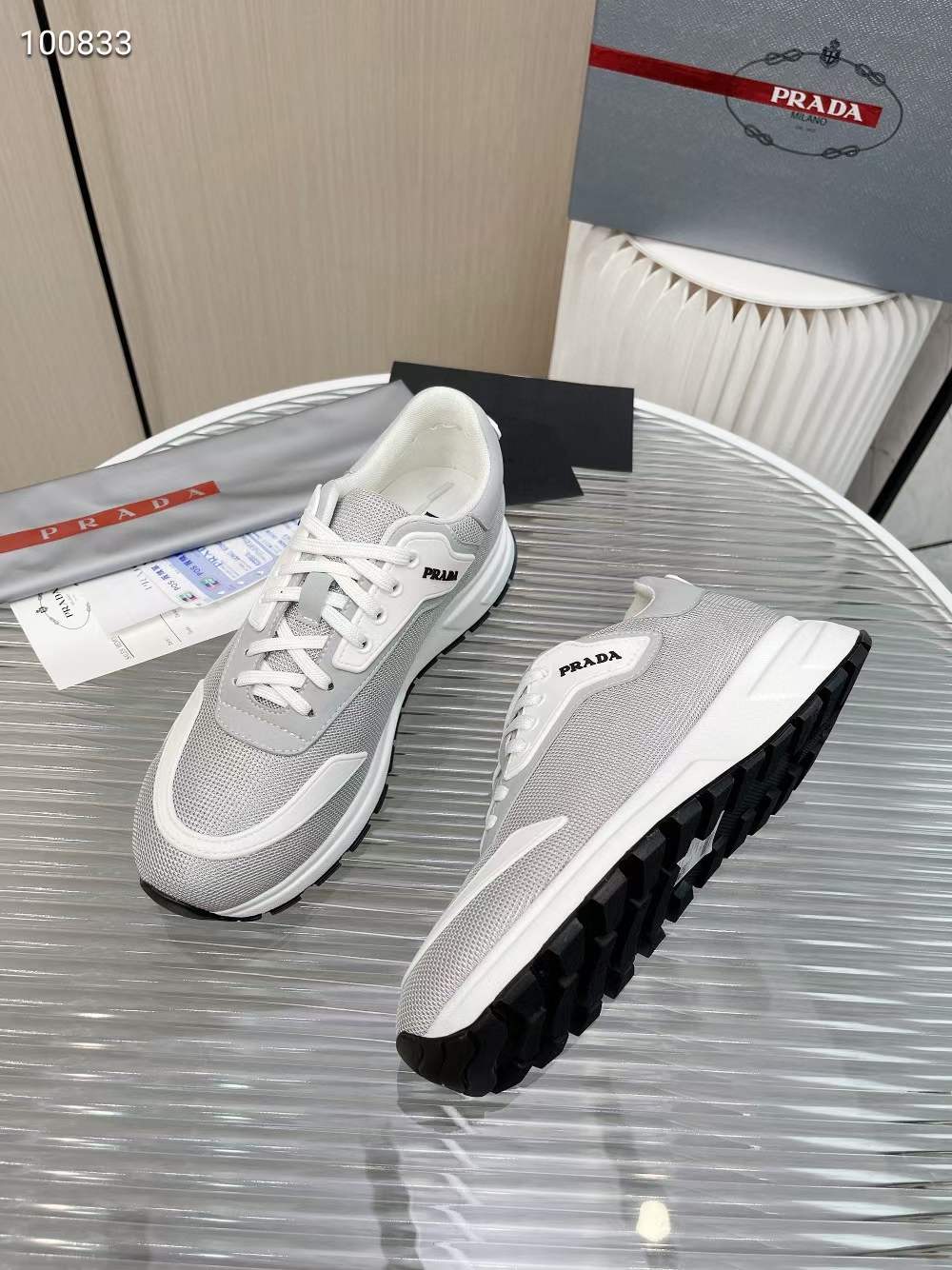 Men P*rada Top Sneaker （ ）