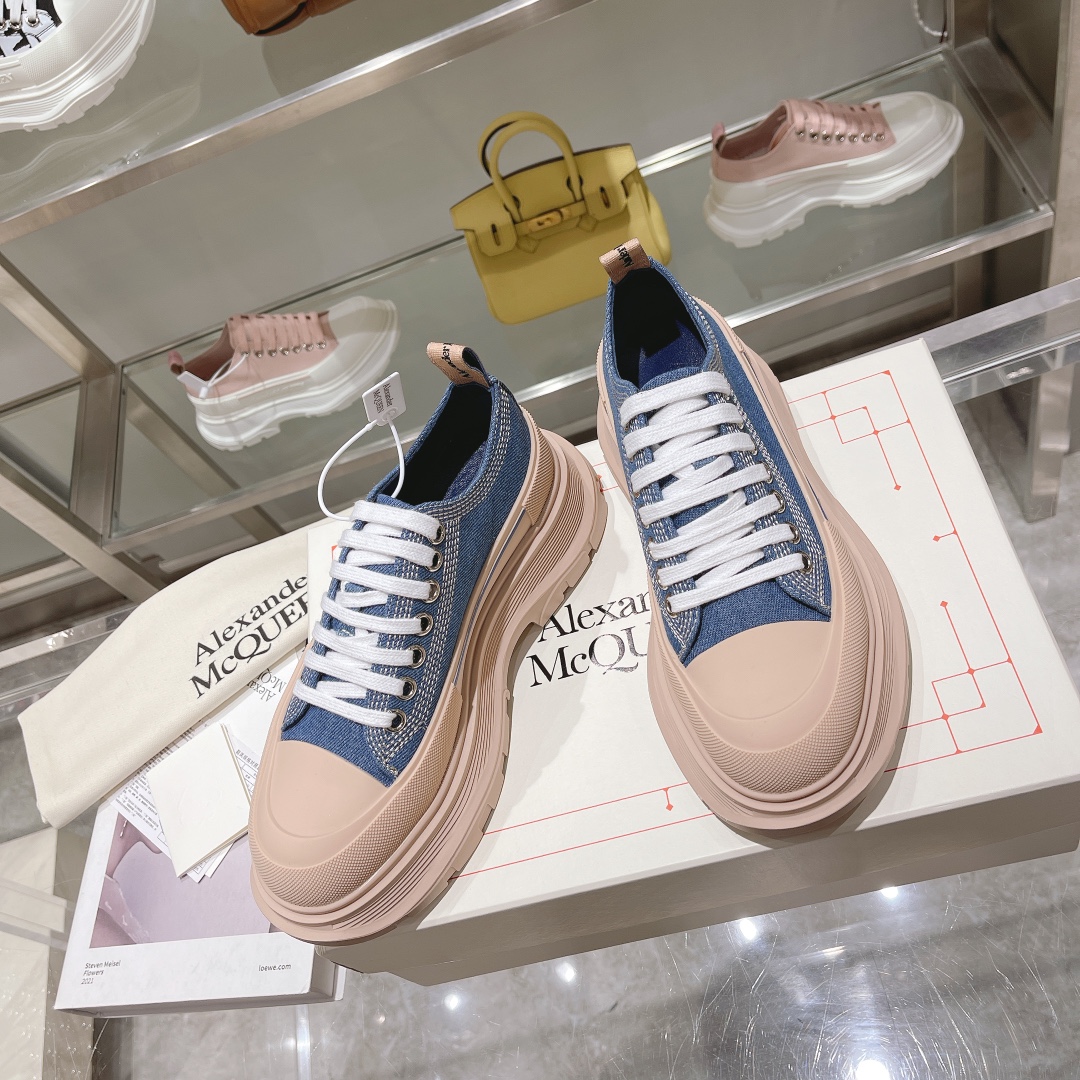 Men Women A*lexander M*cqueen Top Sneaker （ ）