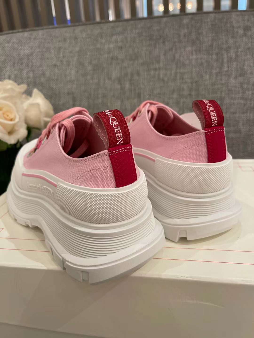 Men Women A*lexander M*cqueen Top Sneaker （ ）