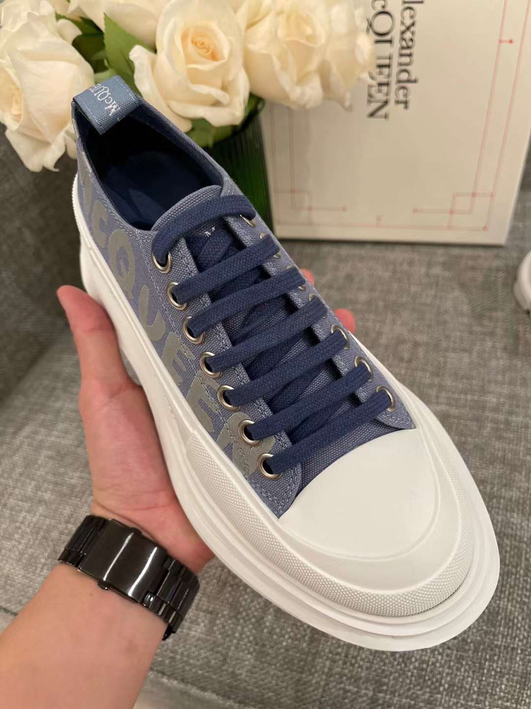 Men Women A*lexander M*cqueen Top Sneaker （ ）