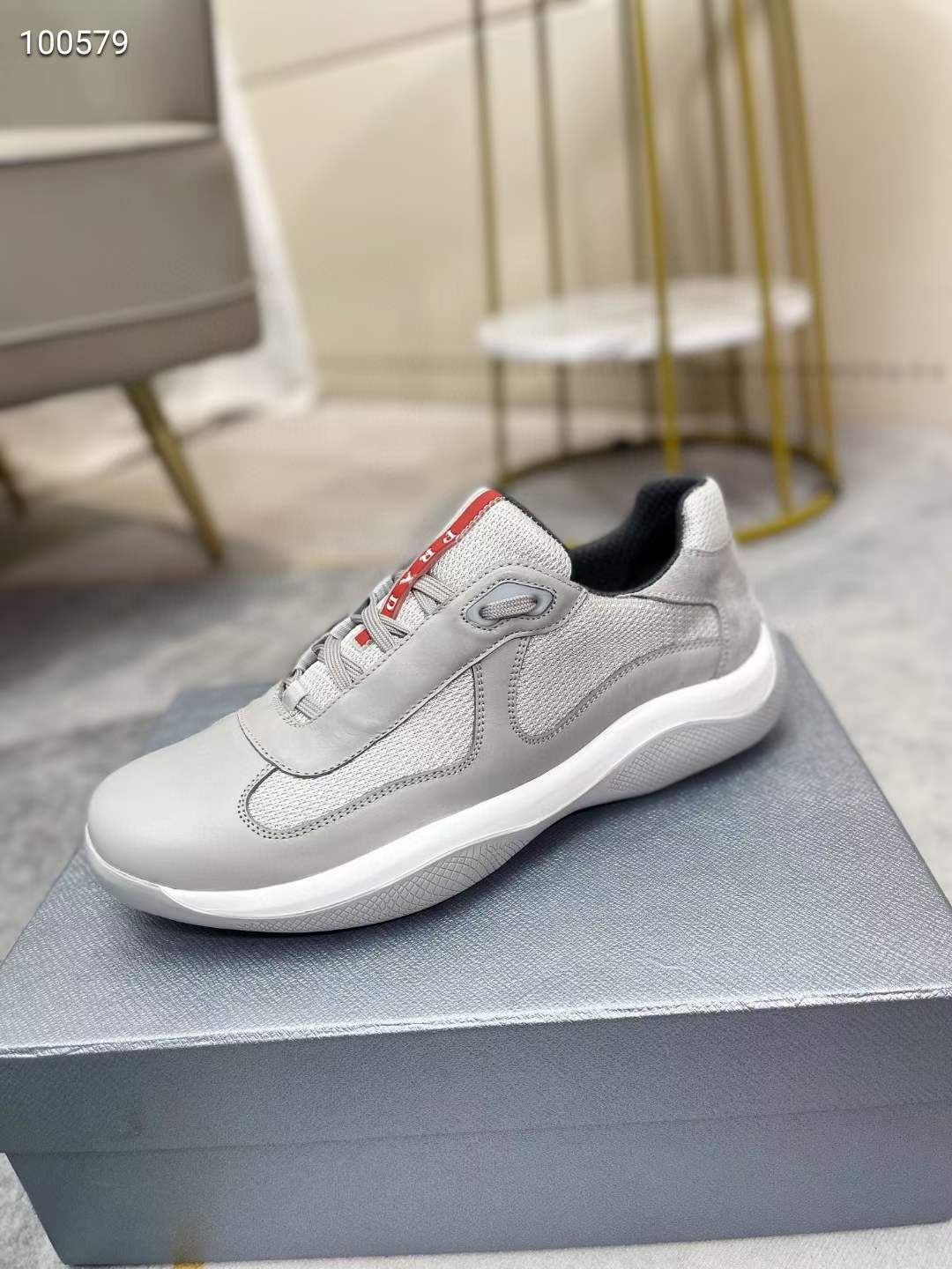 Men P*rada Top Sneaker （ ）