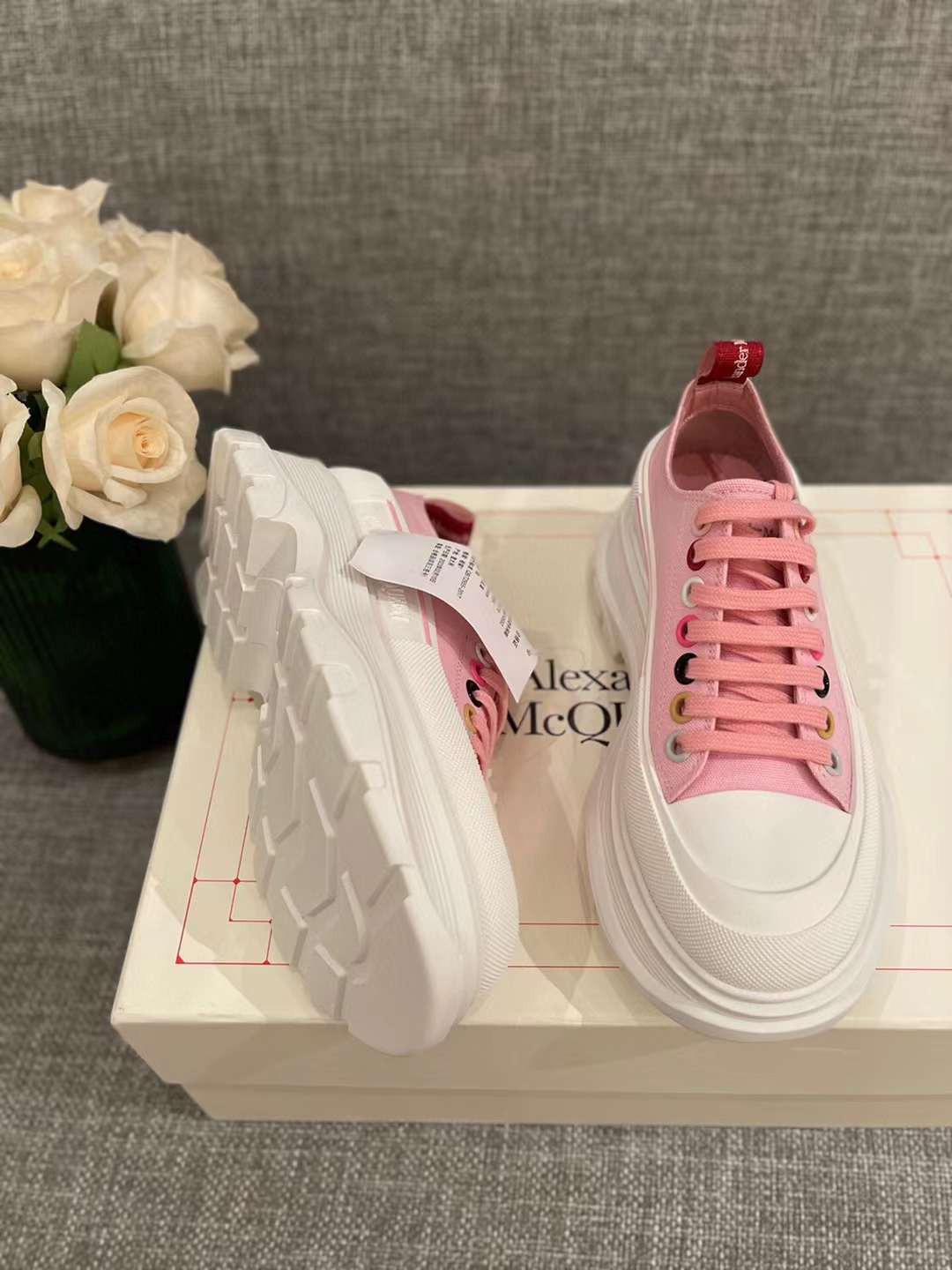 Men Women A*lexander M*cqueen Top Sneaker （ ）