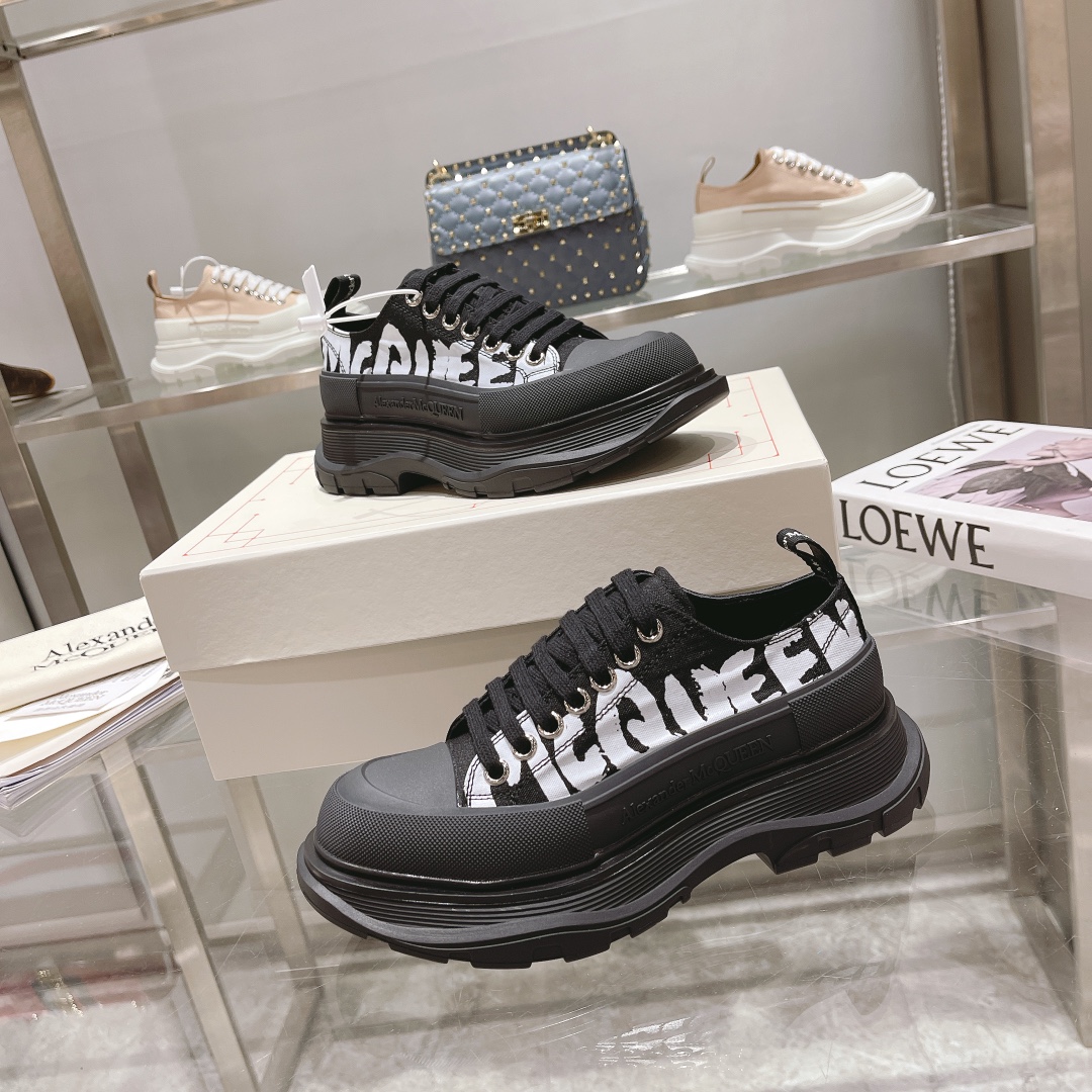 Men Women A*lexander M*cqueen Top Sneaker （ ）