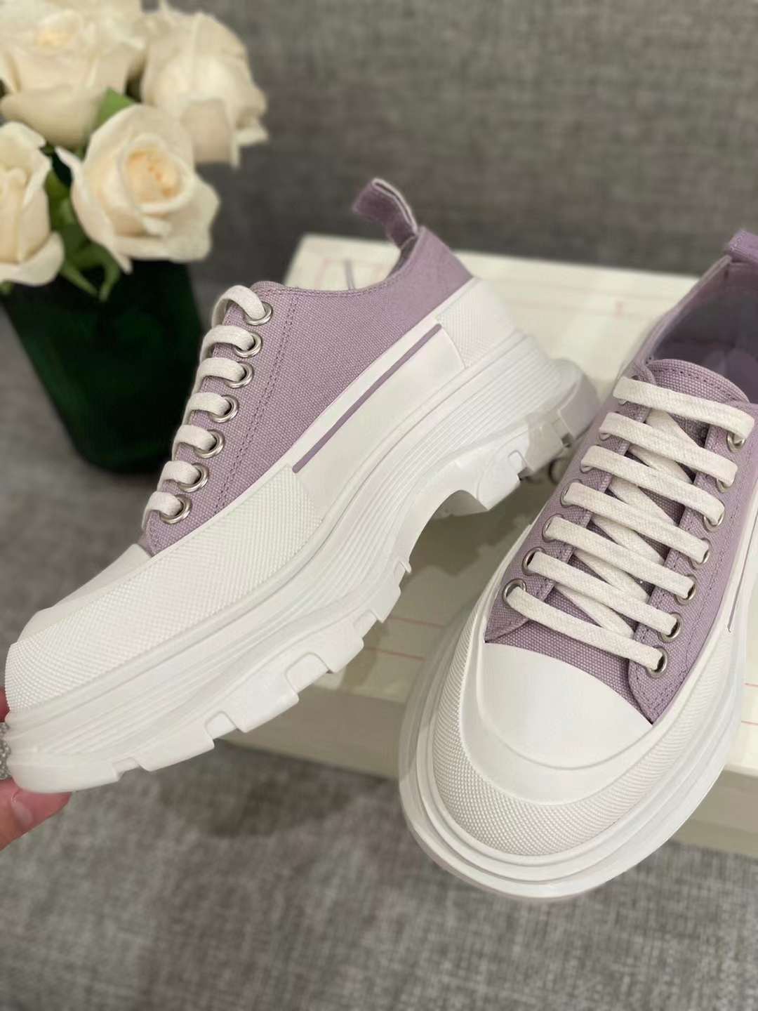 Men Women A*lexander M*cqueen Top Sneaker （ ）