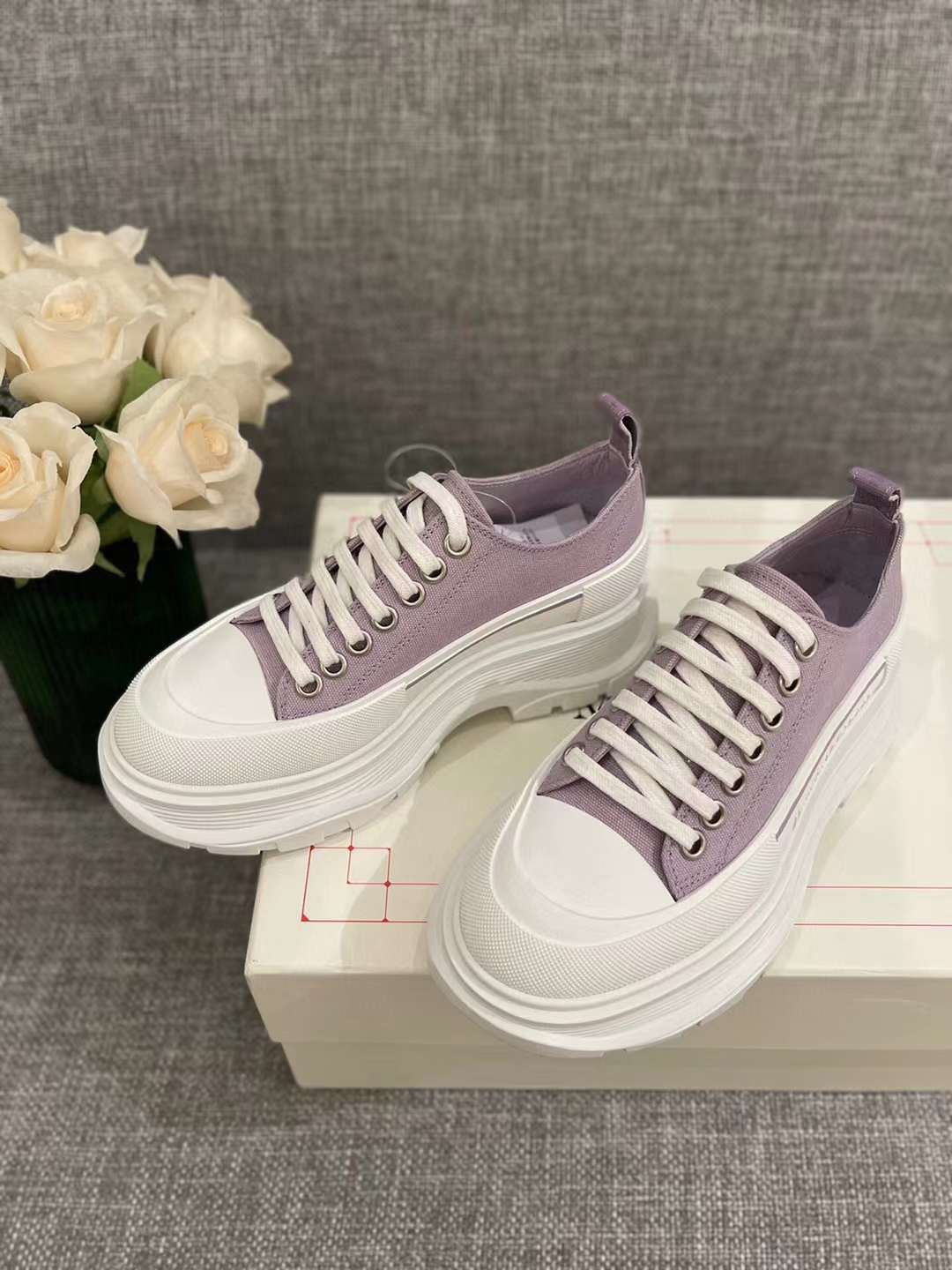 Men Women A*lexander M*cqueen Top Sneaker （ ）