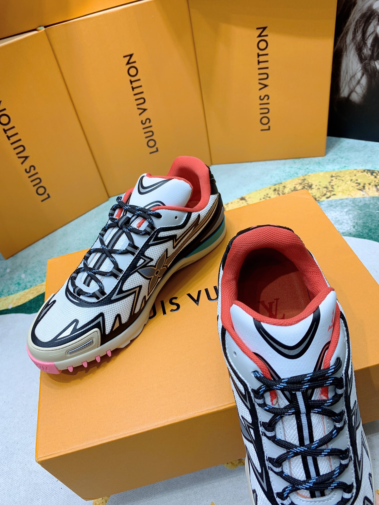 Men Women L*ouis V*uitton Top Sneaker Maikesneakers