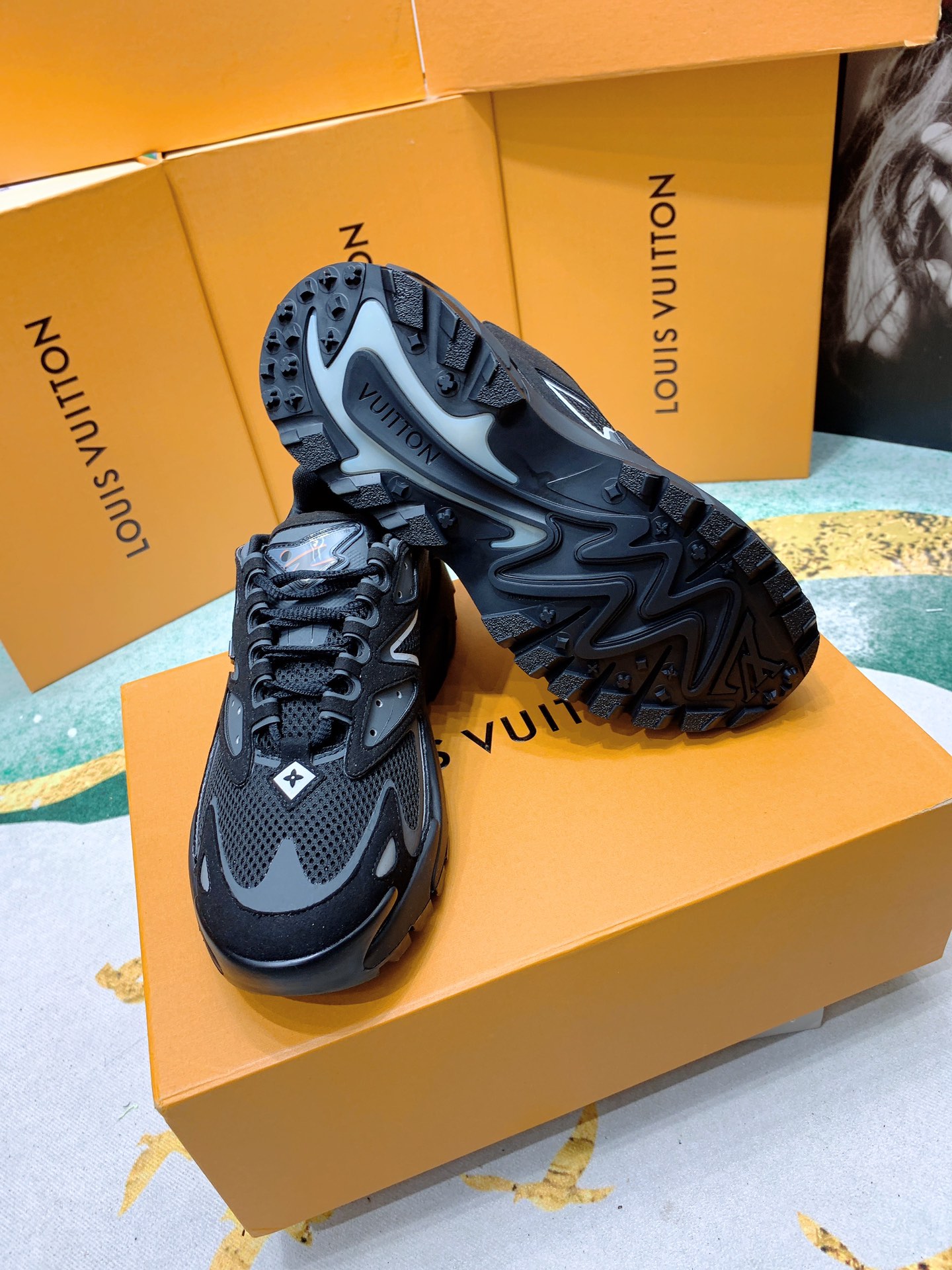 Men L*ouis V*uitton Top Sneaker