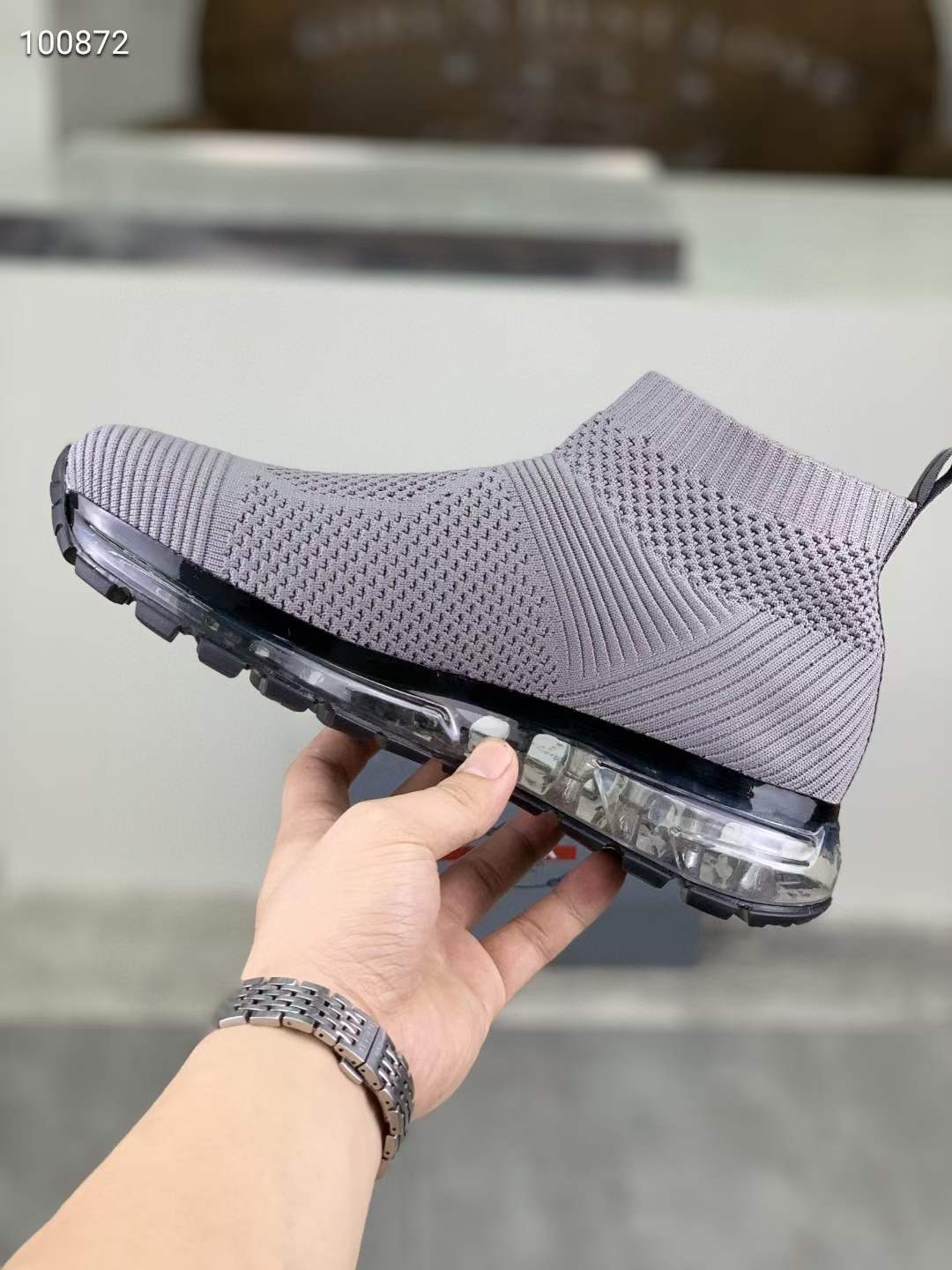 Men P*rada Top Sneakers