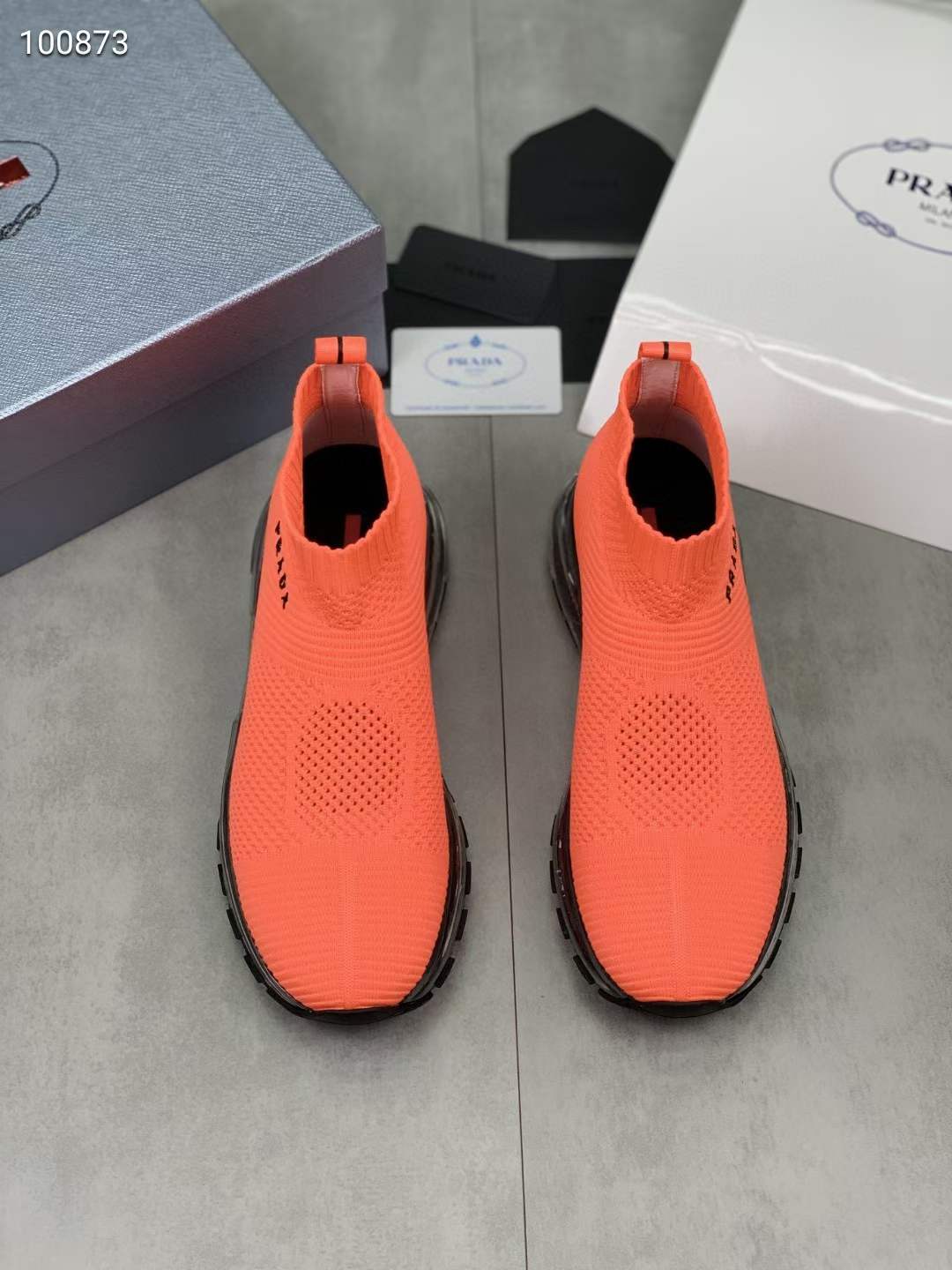 Men P*rada Top Sneakers