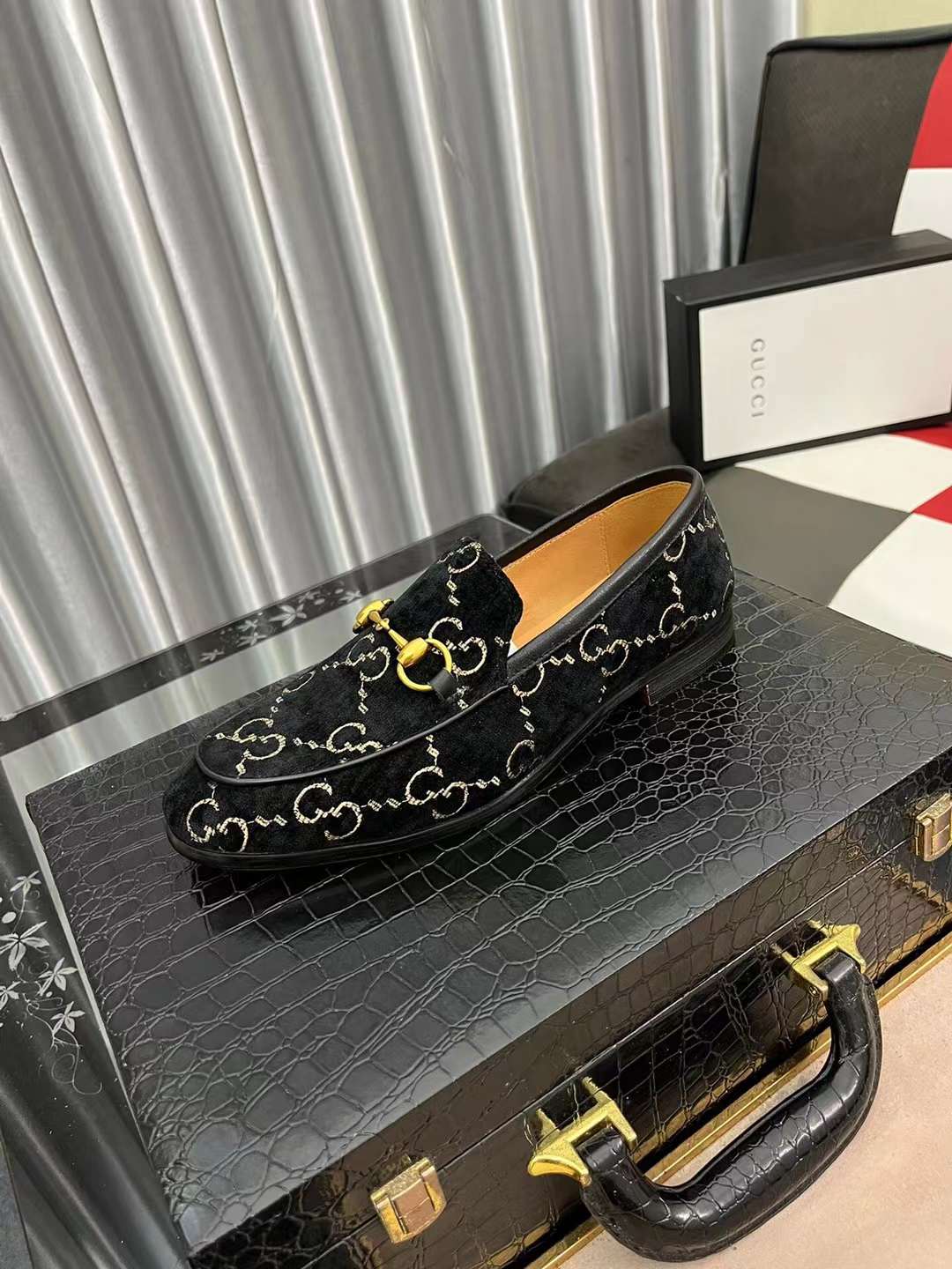 Men G*ucci Top Sneaker