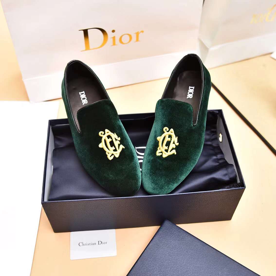 Men D*ior Top Sneaker（）