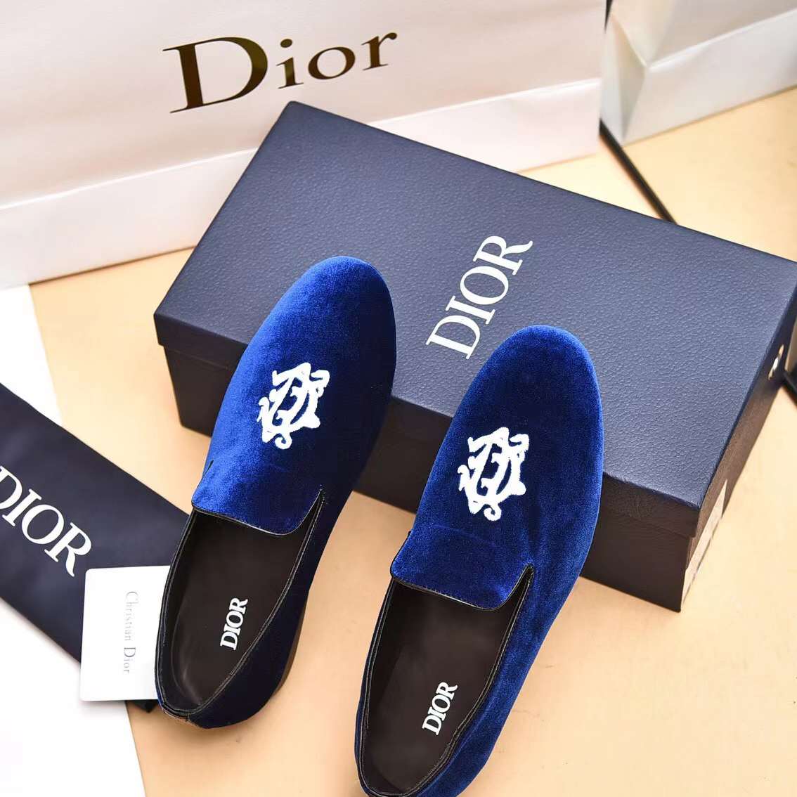 Men D*ior Top Sneaker（）