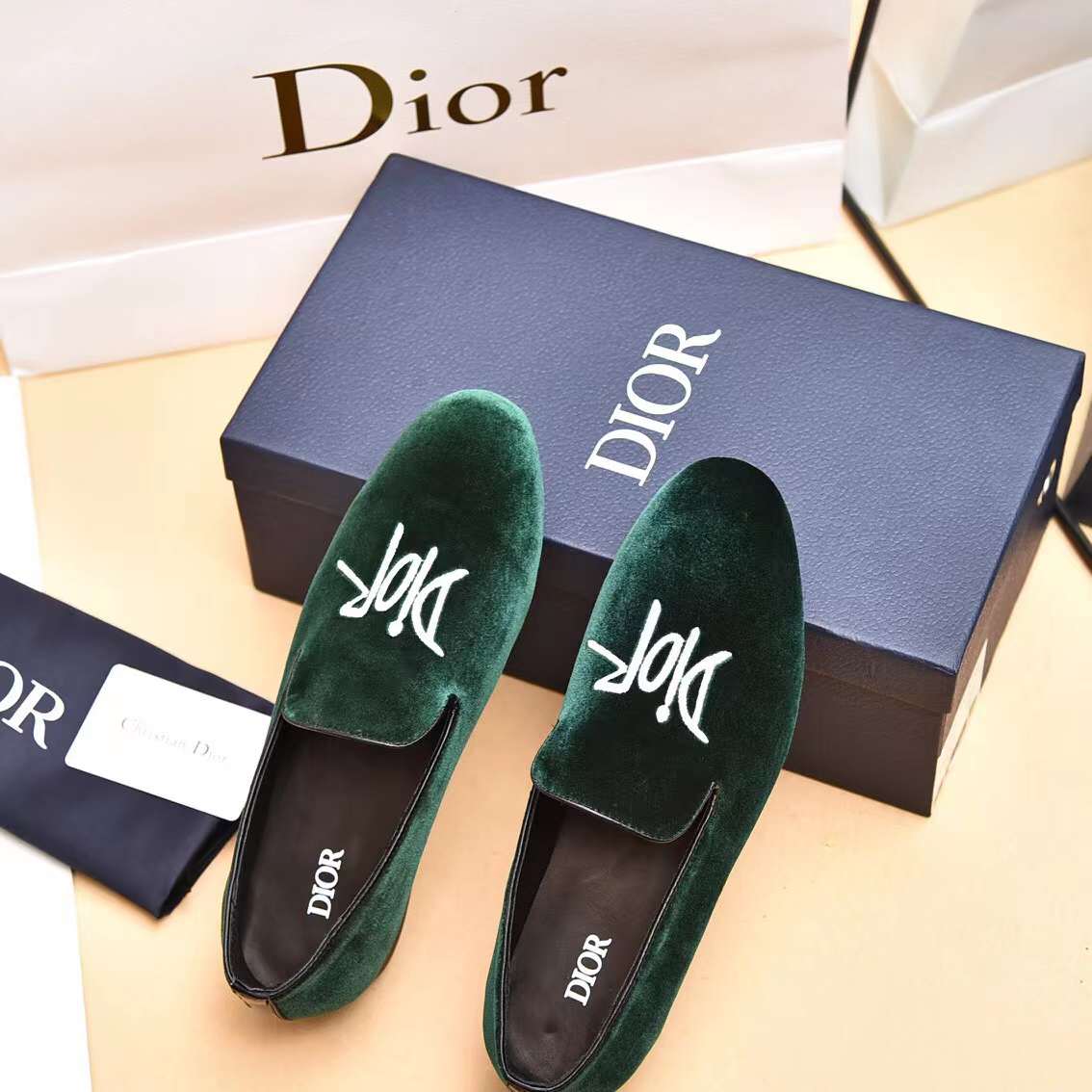 Men D*ior Top Sneaker（）