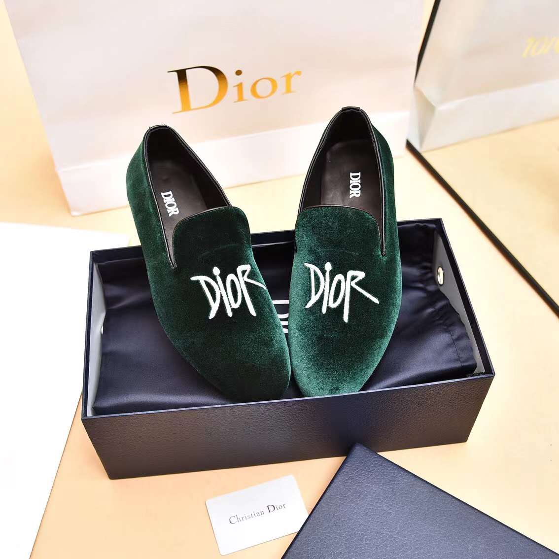 Men D*ior Top Sneaker（）