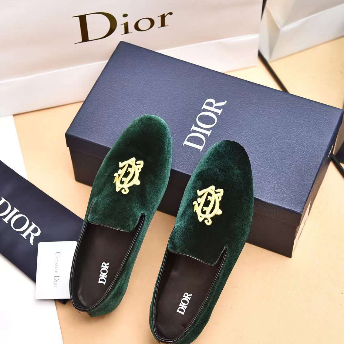 Men D*ior Top Sneaker（）