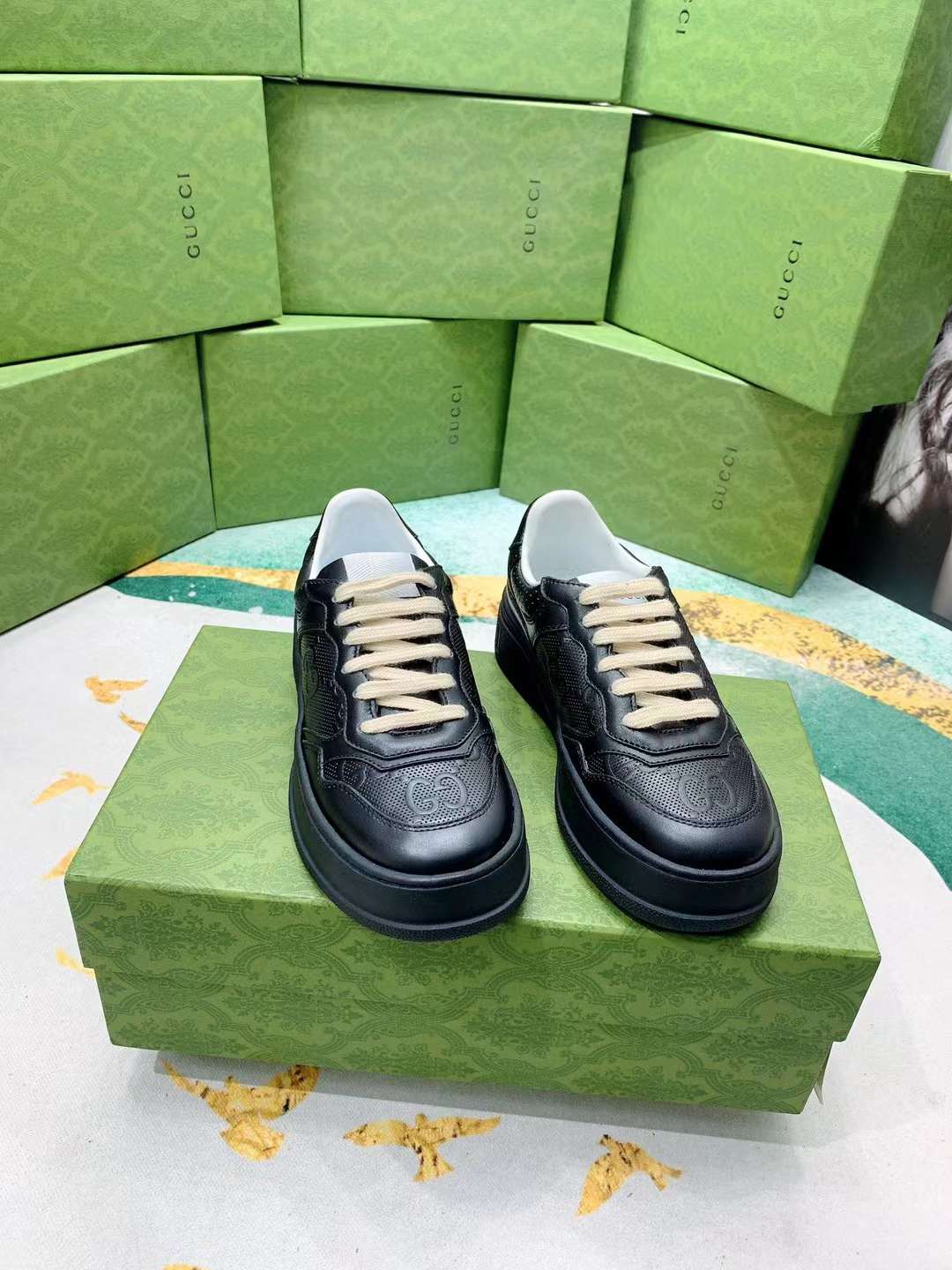 Men Women G*ucci Top Sneaker