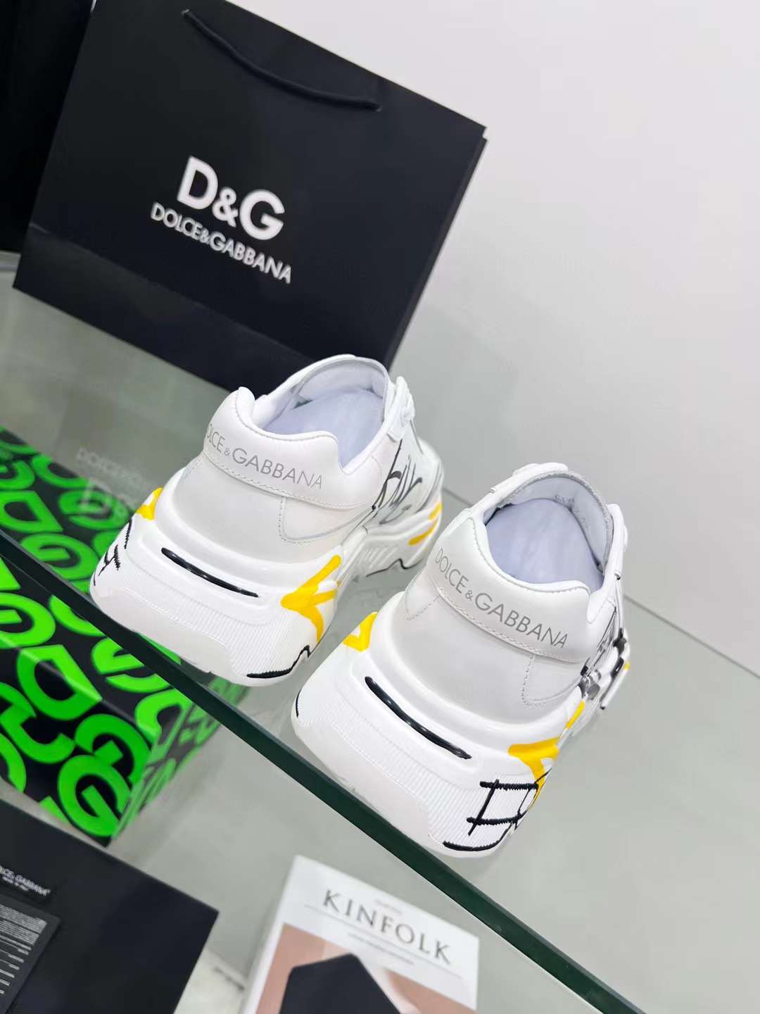 Men Women D*G Top Sneakers