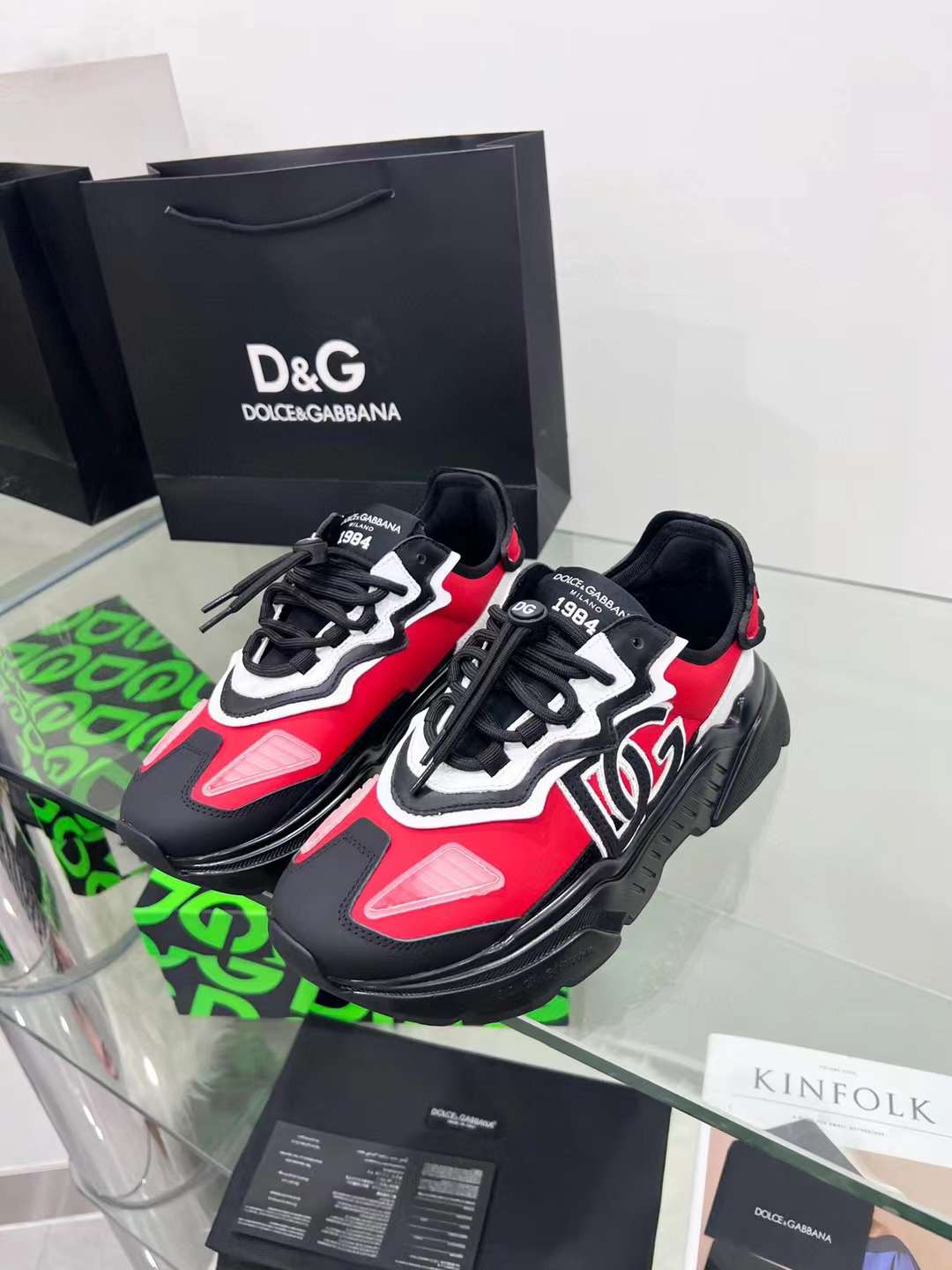 Men Women D*G Top Sneakers