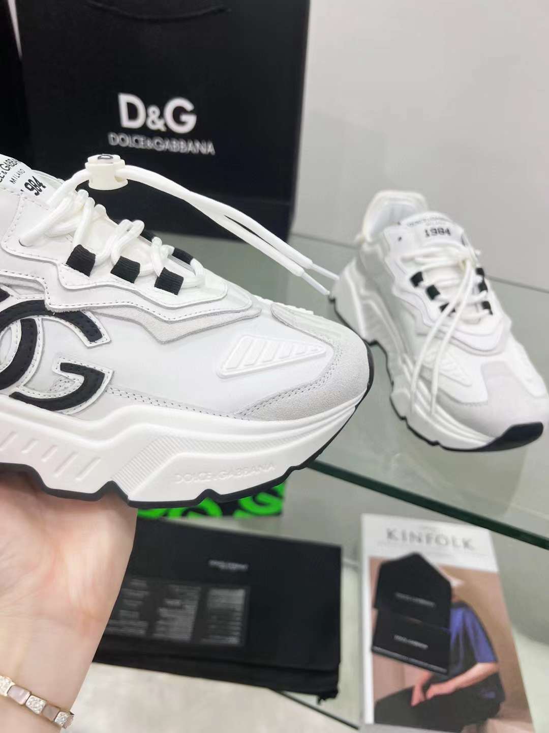 Men Women D*G Top Sneakers
