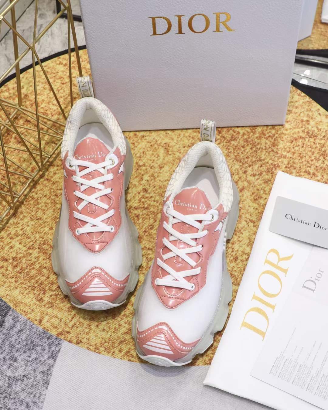 Men Women D*ior Top Sneakers （）