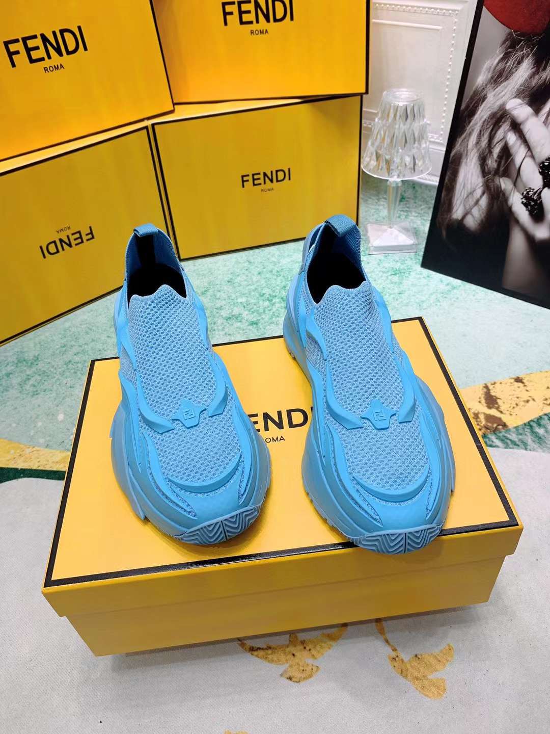 Men Women F*endi Top Sneaker （ ）