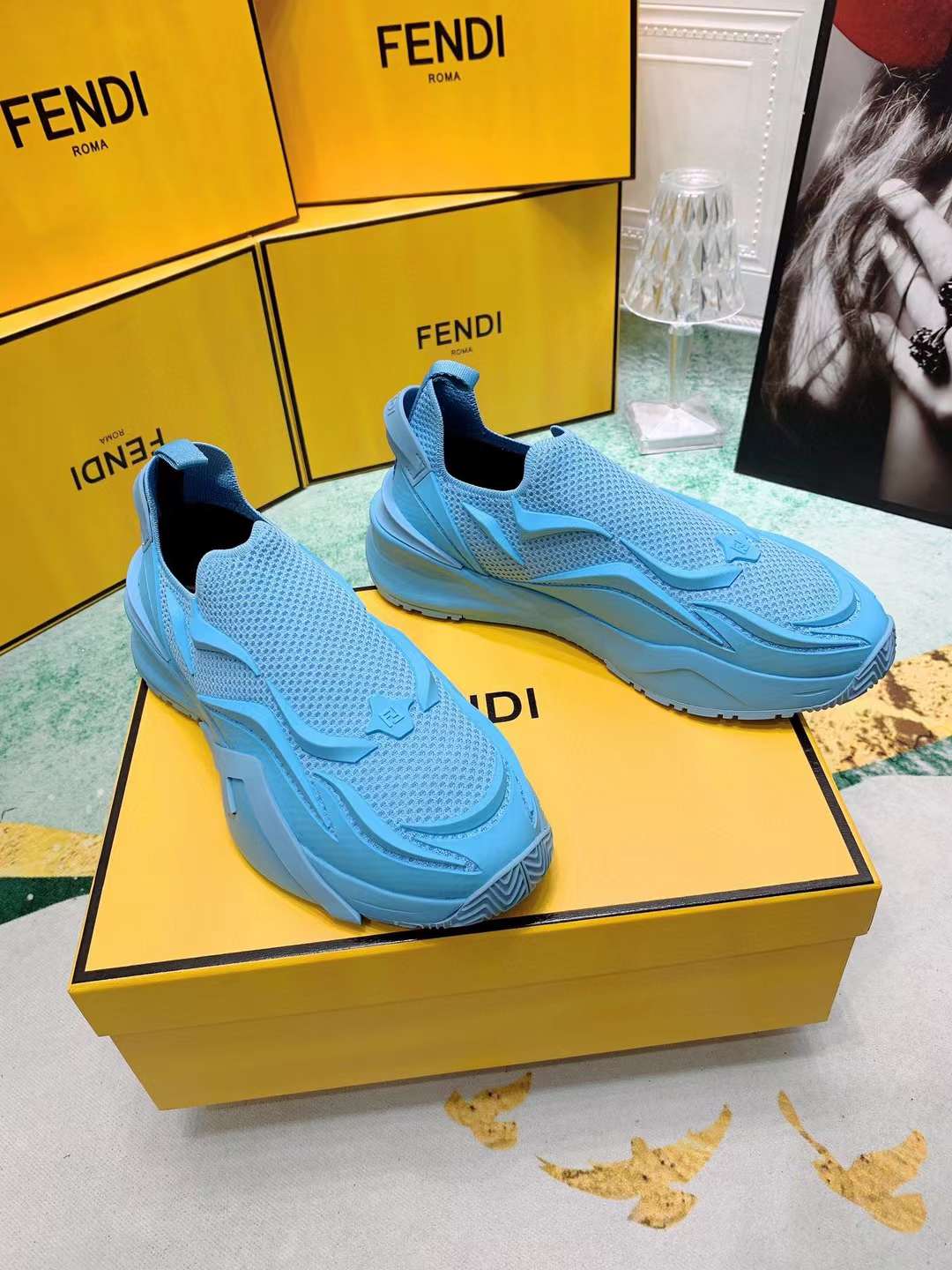 Men Women F*endi Top Sneaker （ ）