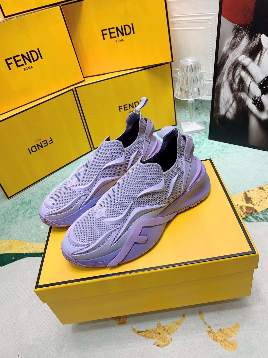 Men Women F*endi Top Sneaker （ ）