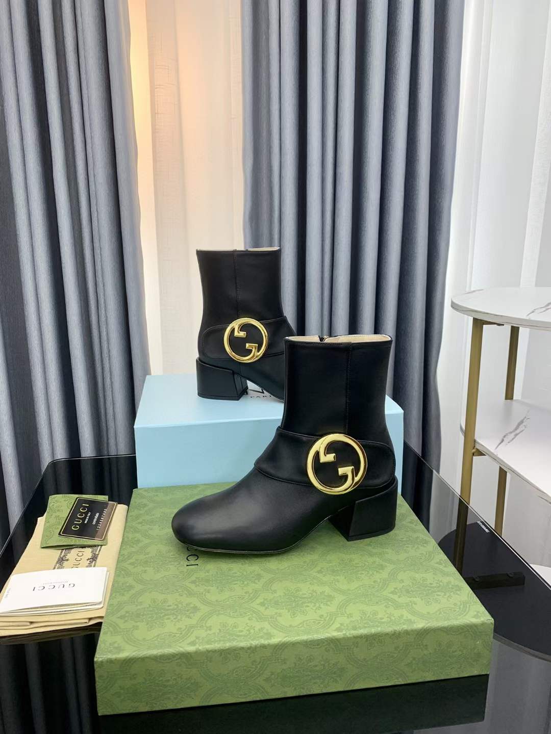 Women G*ucci Top Boots （）