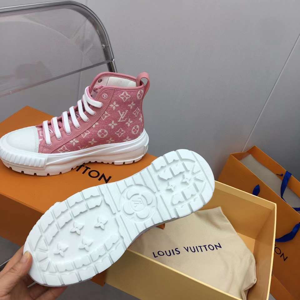 Women L*ouis V*uitton Top Sneaker Maikesneakers