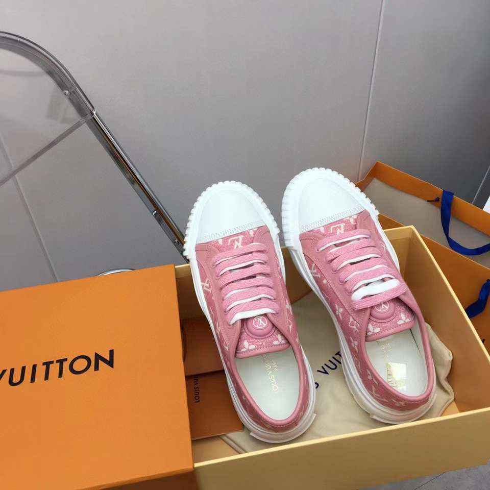 Women L*ouis V*uitton Top Sneaker Maikesneakers